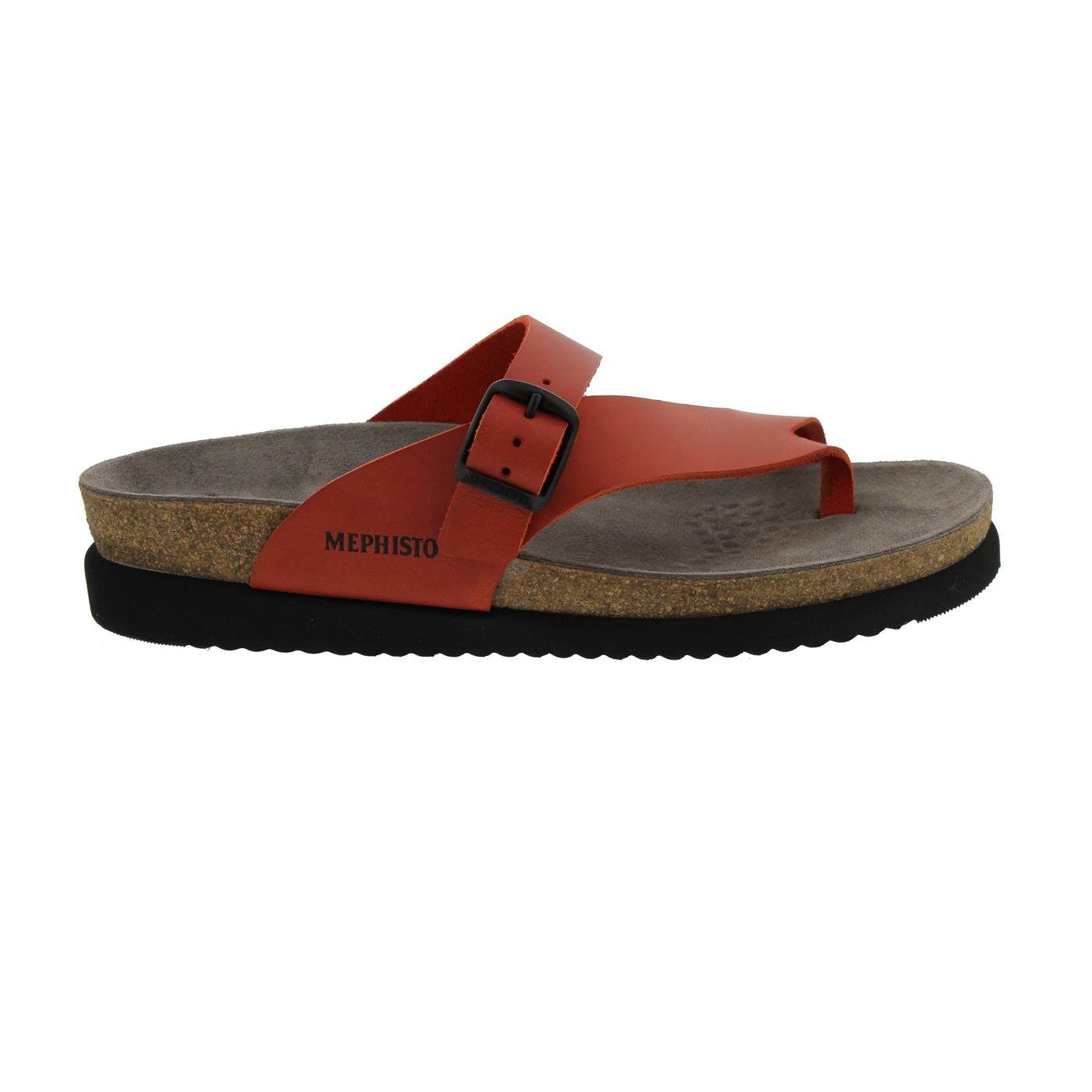 Mephisto Mephisto Helen, Zehensteg, Scratch 3401 (Glattleder), Red H017 Pantolette