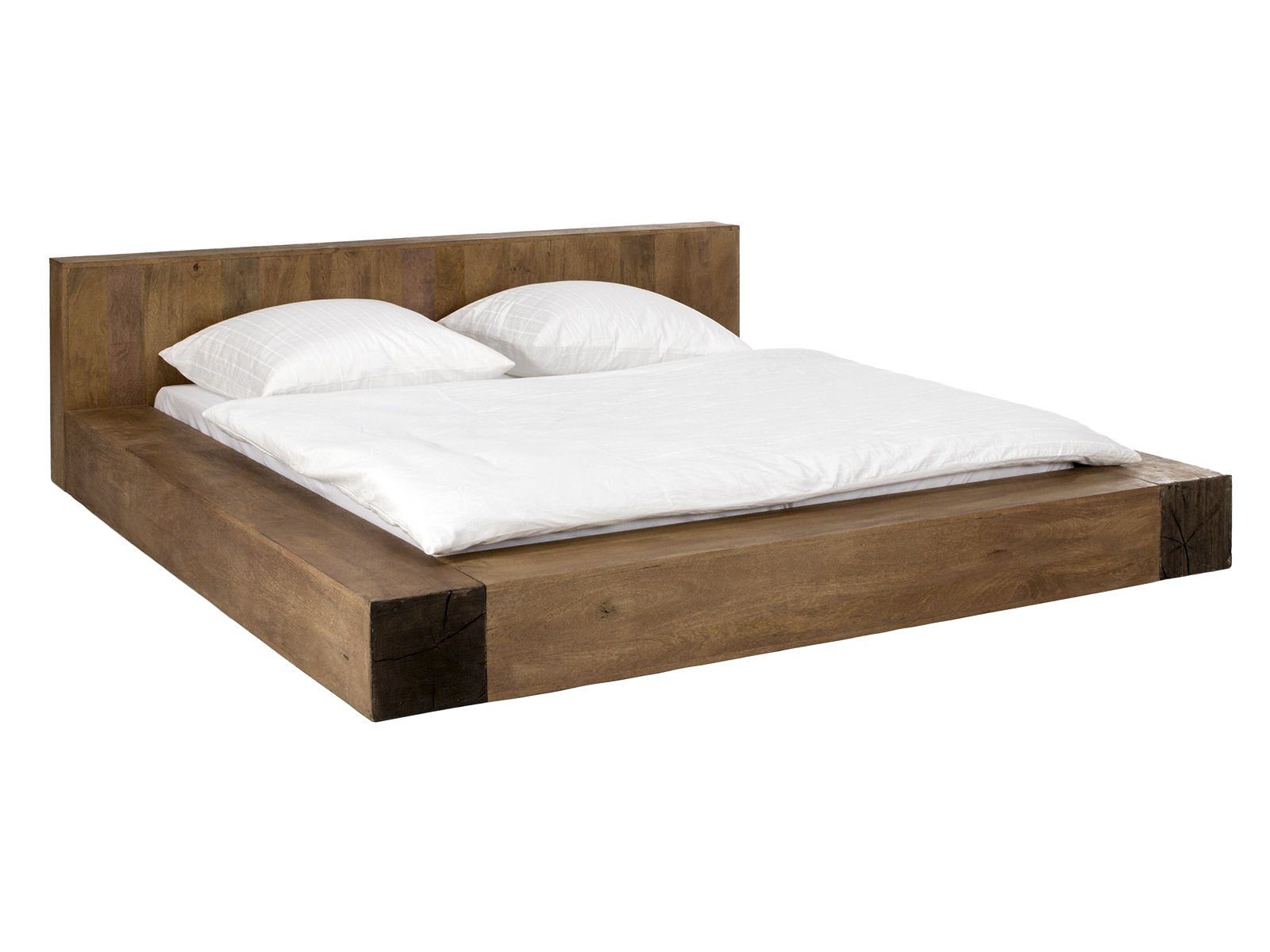 massivum Massivholzbett Holzbett Dunas