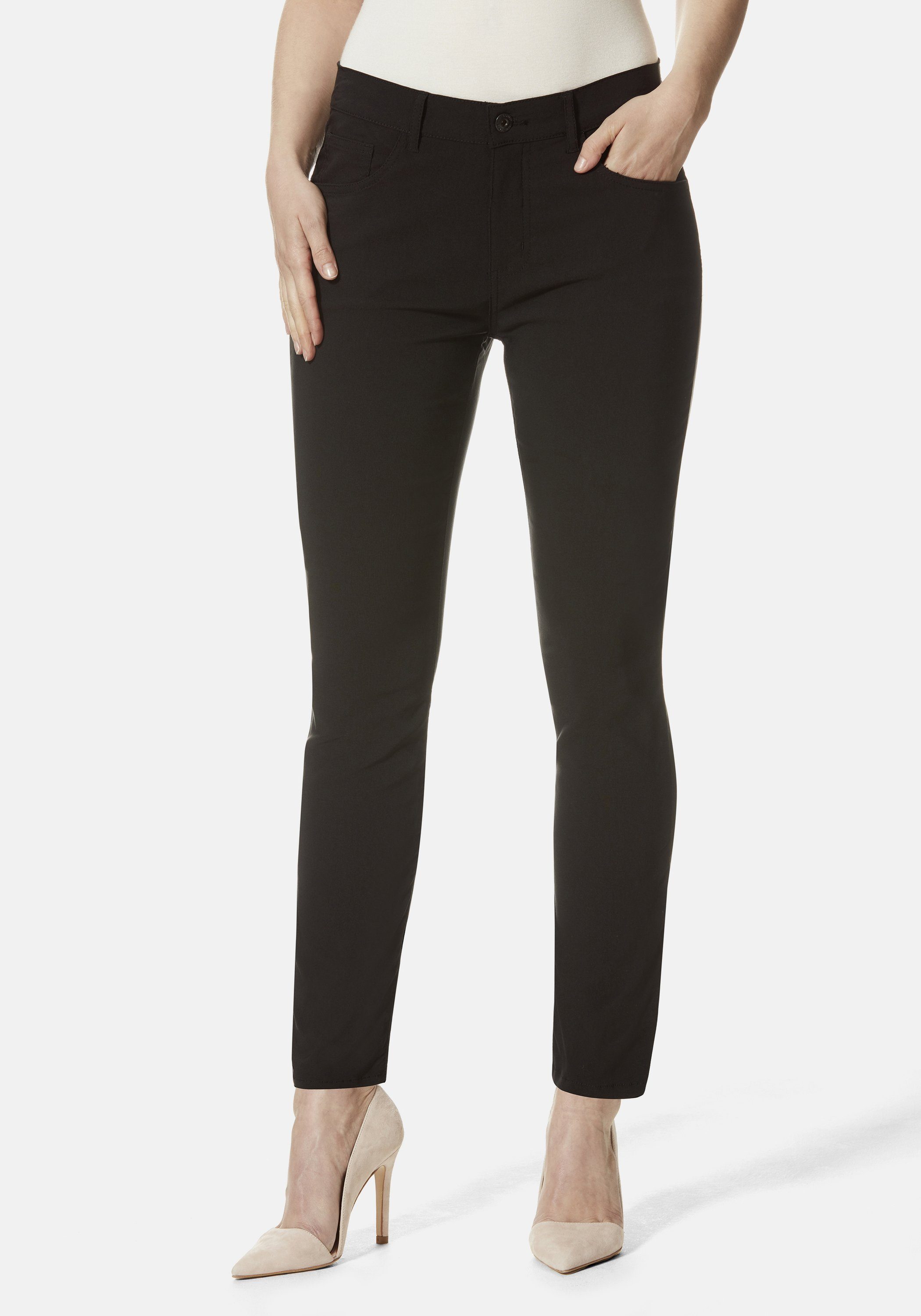 Florenz 5-Pocket-Jeans denim Fit Slim WOMEN STOOKER black Denim