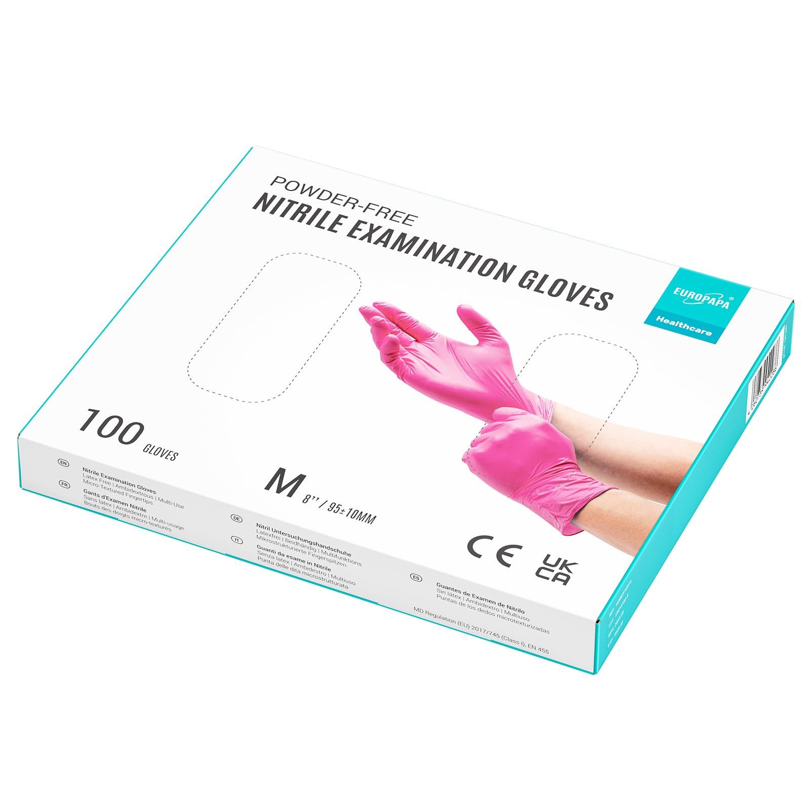 EUROPAPA Nitril-Handschuhe Medical Einmalhandschuhe Untersuchungshandschuhe günstig online kaufen