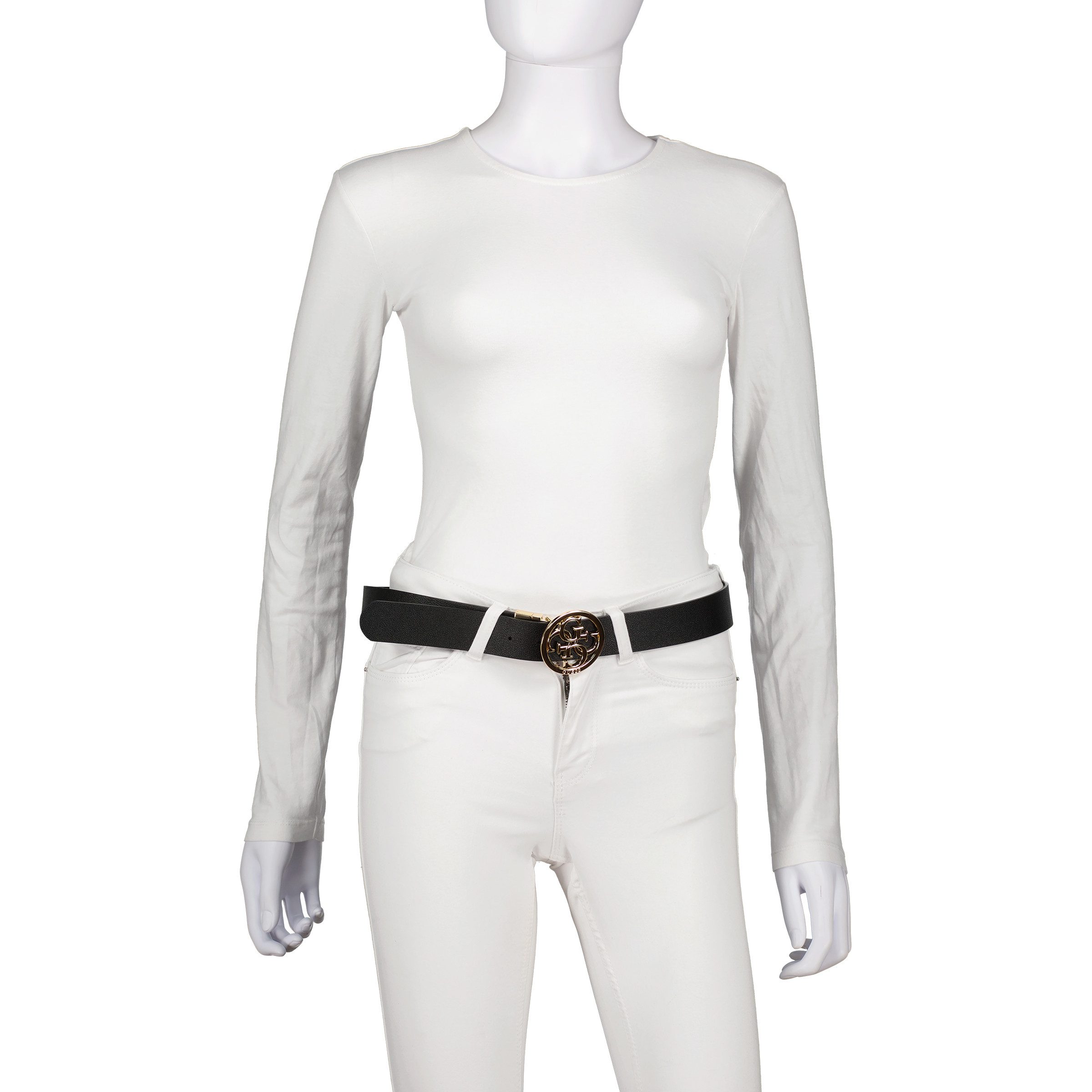 Guess Ledergürtel Nolana 4g-logo günstig online kaufen