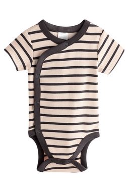Next Body & Shorts Wickeldesign Babystrampler und Shorts, 4er-Pack (4-tlg)