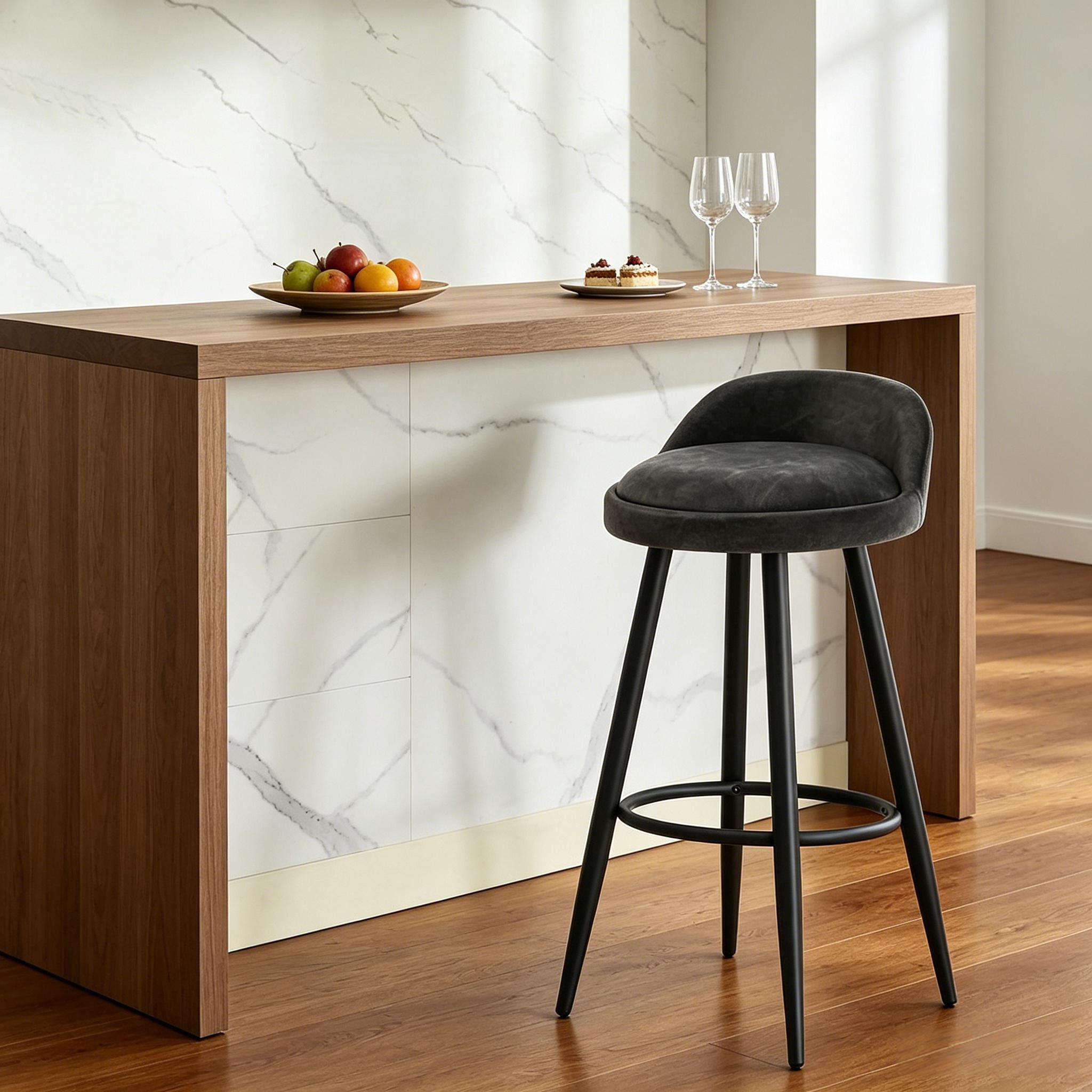 MC Star Stuhl Arbeitshocker,Bequemer Tisch Stuhl,Bar Hocker,Essstühl (Chatten Hocker(nur mit 1Pcs Hocker)