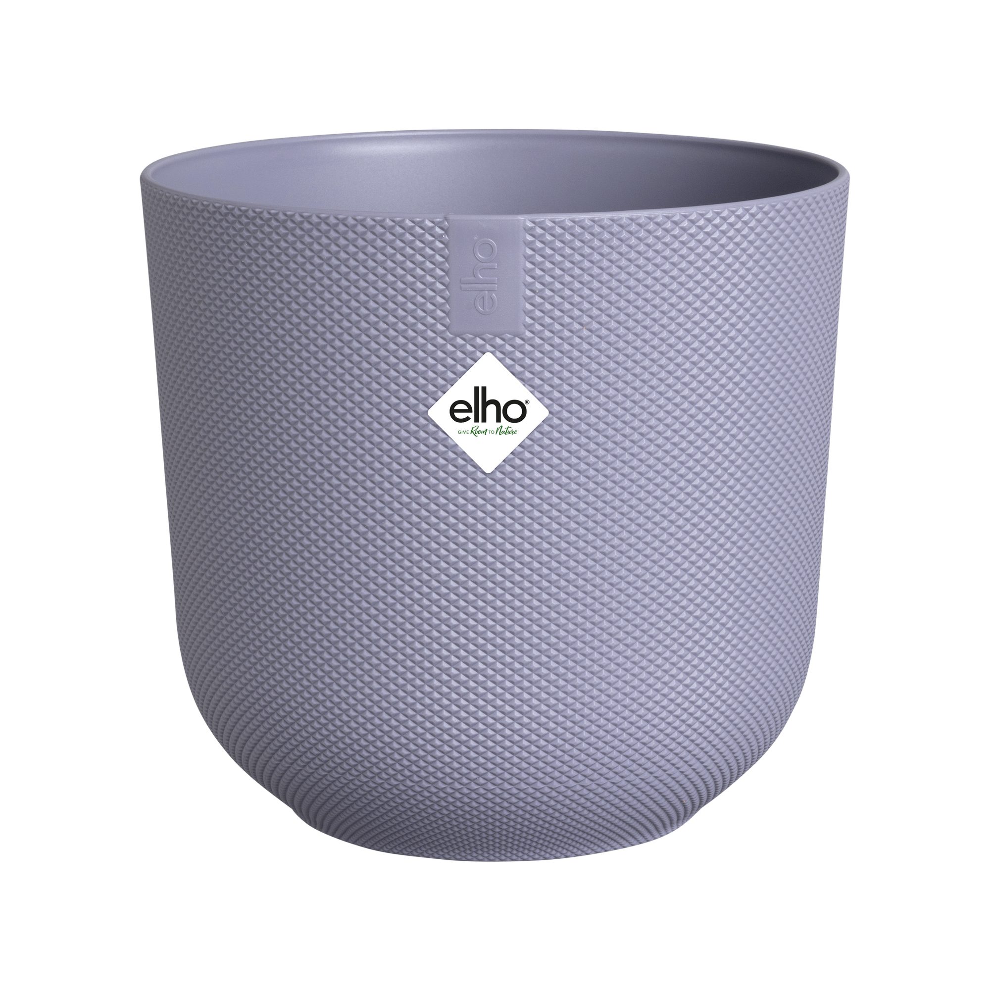 Florora Blumentopf Elho Jazz Rund - Blumentopf Lavendel-Lila - D26 x H24 – Topf 26 cm