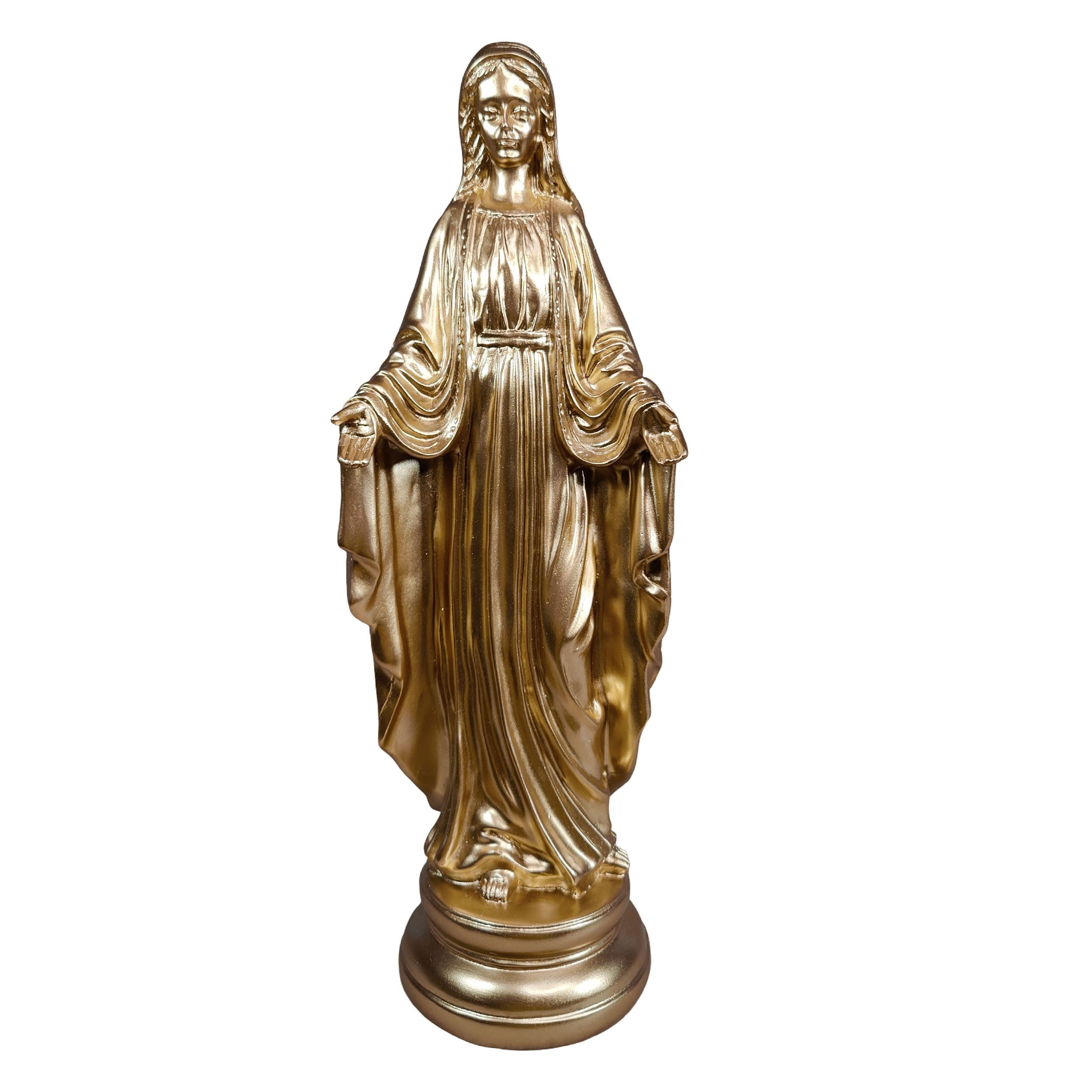 colourliving Dekofigur Madonna Figur & Marienfigur modern - Mutter Gottes Deko (1 St), erhältlich in Gold, Magenta oder Jade für individuelle Wohnstile