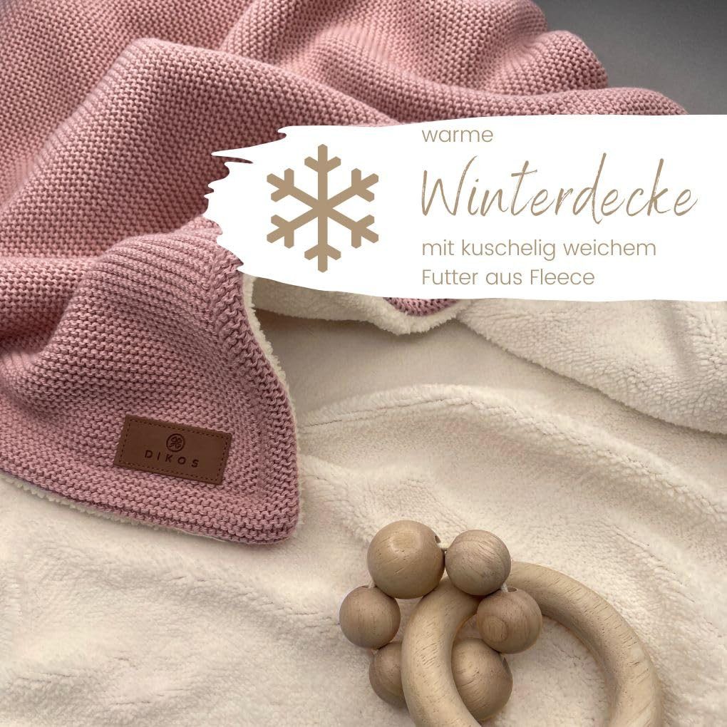 Babydecke Winterdecke Neugeborene Baumwolle/ Fleece OEKO-TEX® Kinderwagende günstig online kaufen