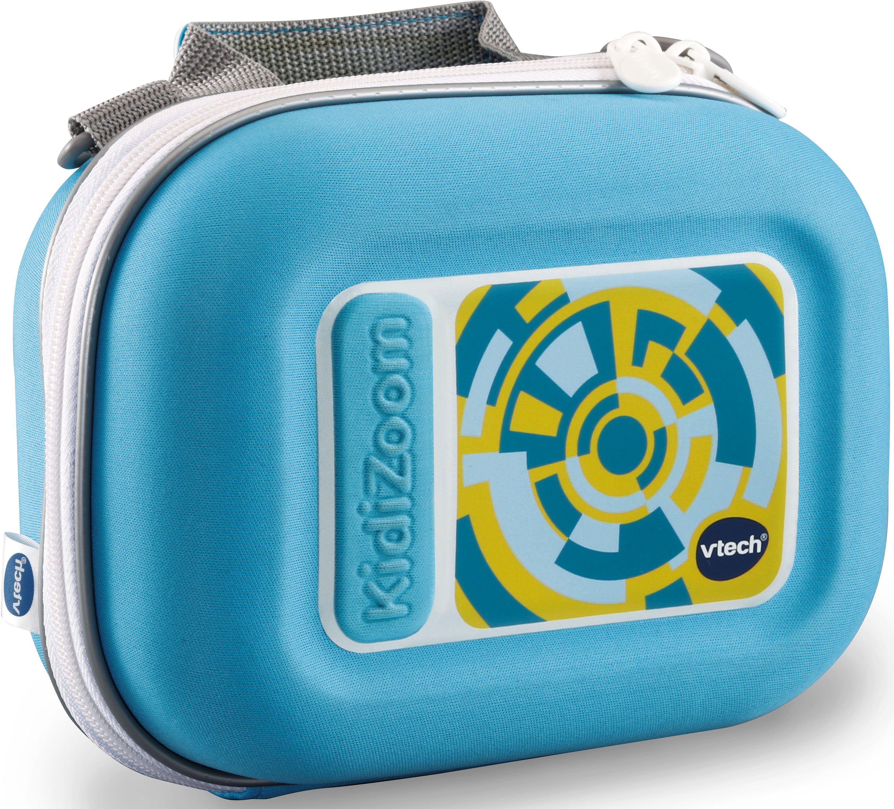 Vtech® Kameratasche KidiZoom Tragetasche, blau, Mit Tragegriff, abnehmbarem  Schulterriemen und Netzfach | Spielzeug-Kameras