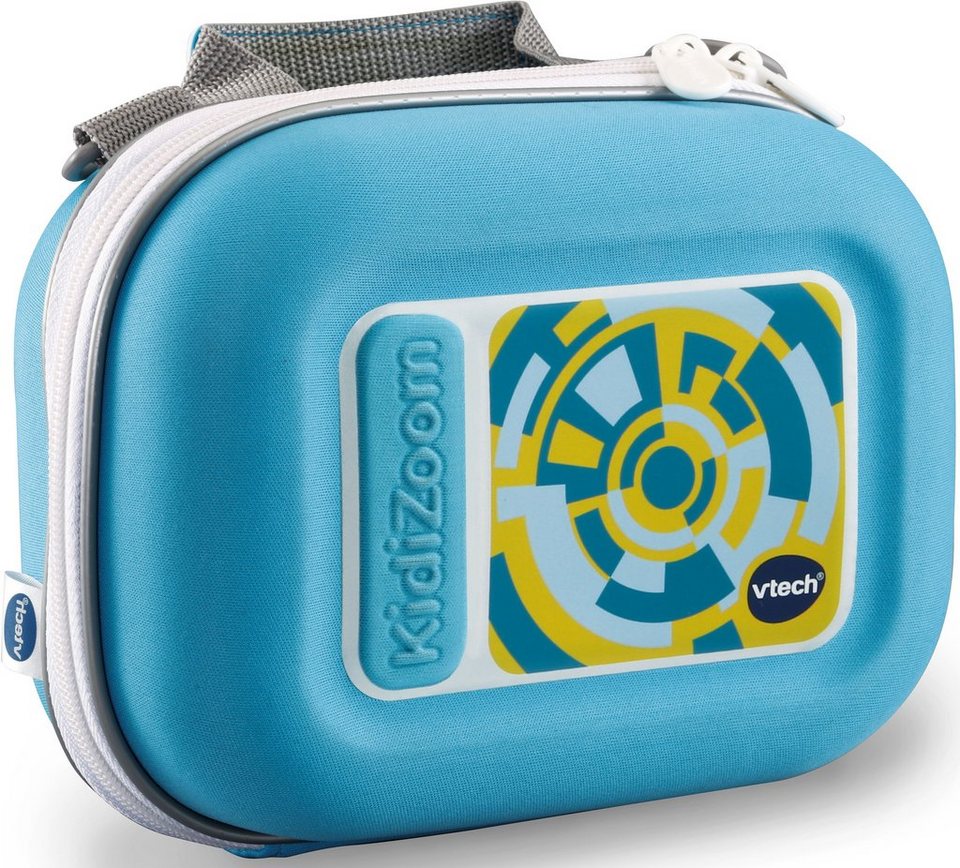 Vtech® Kameratasche KidiZoom Tragetasche, blau, Mit Tragegriff, abnehmbarem  Schulterriemen und Netzfach