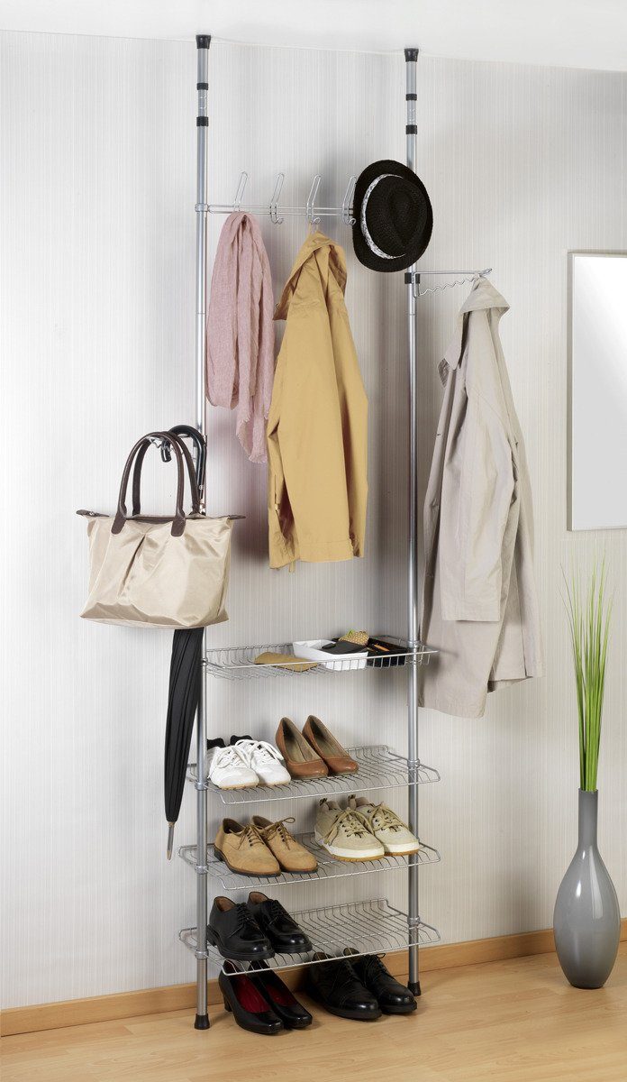 WENKO Regal WENKO Garderobensystem Apollon teleskopisch
