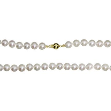 OSTSEE-SCHMUCK Perlenkette - Ingrid 6 - Gold 585/000 - Zuchtperle (1-tlg)