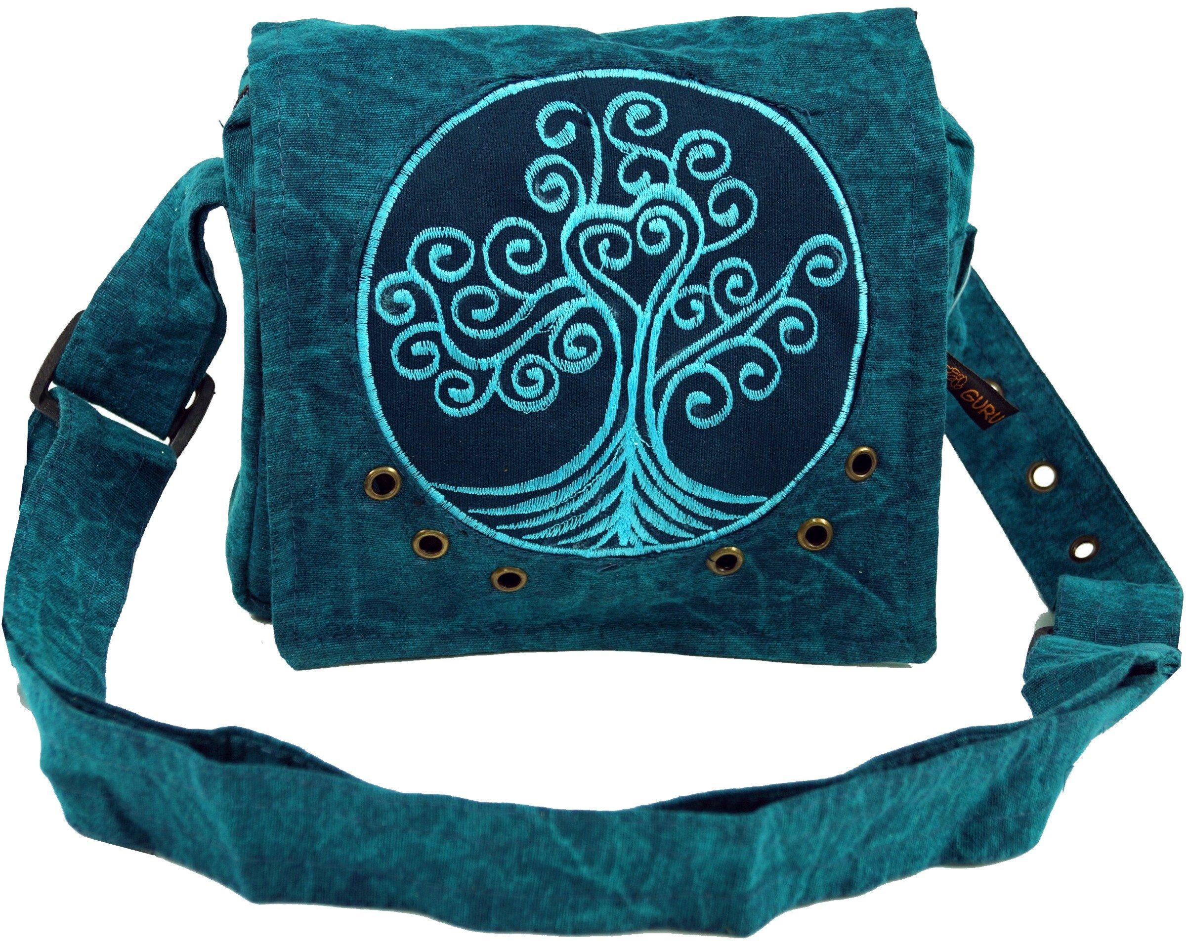 Guru-Shop Schultertasche Ethno Schultertasche, Nepaltasche Stonewash.. günstig online kaufen