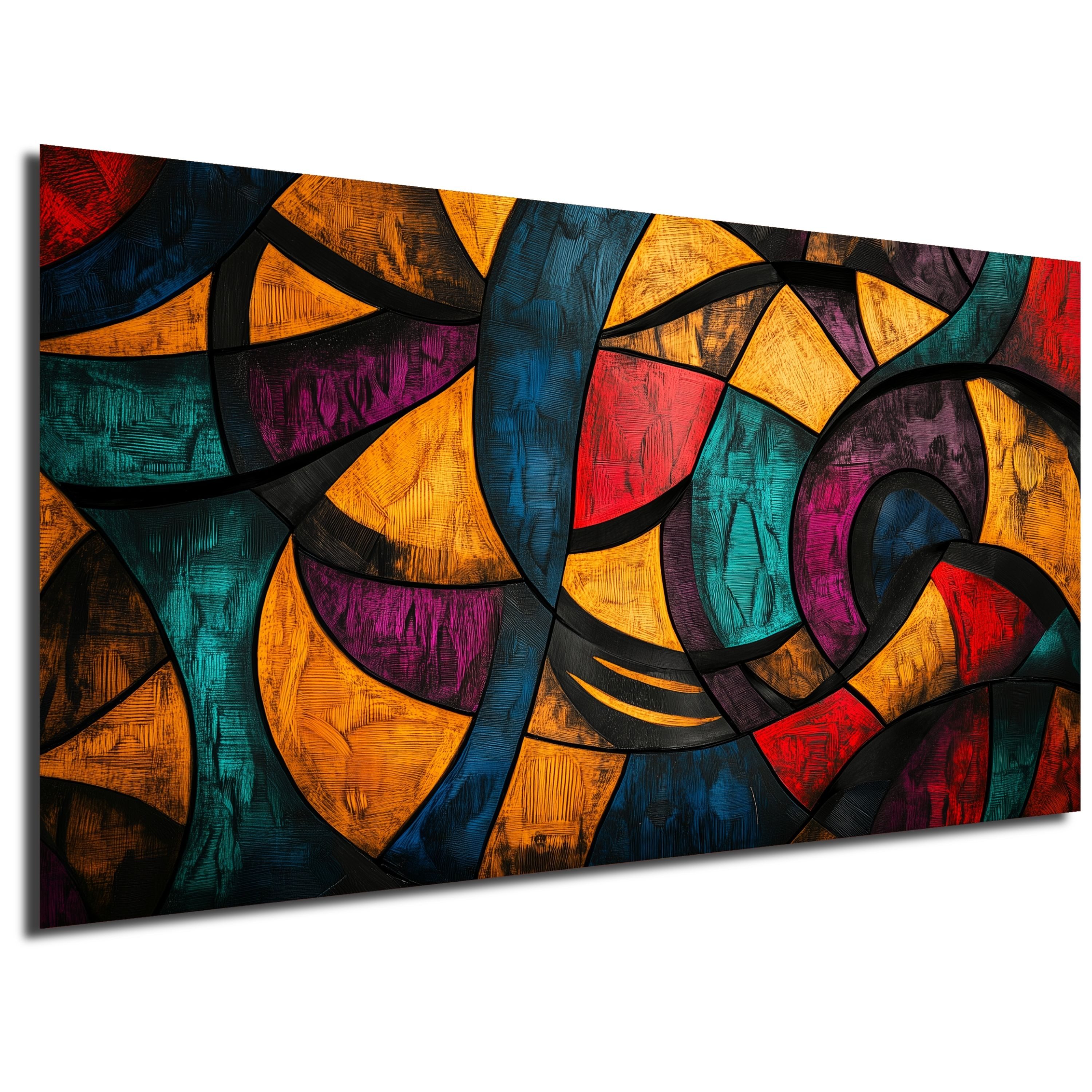 Leinwandbild Modern Abstrakt Wandbilder XXL Wandbild Wand Deko Leinwand Bilder