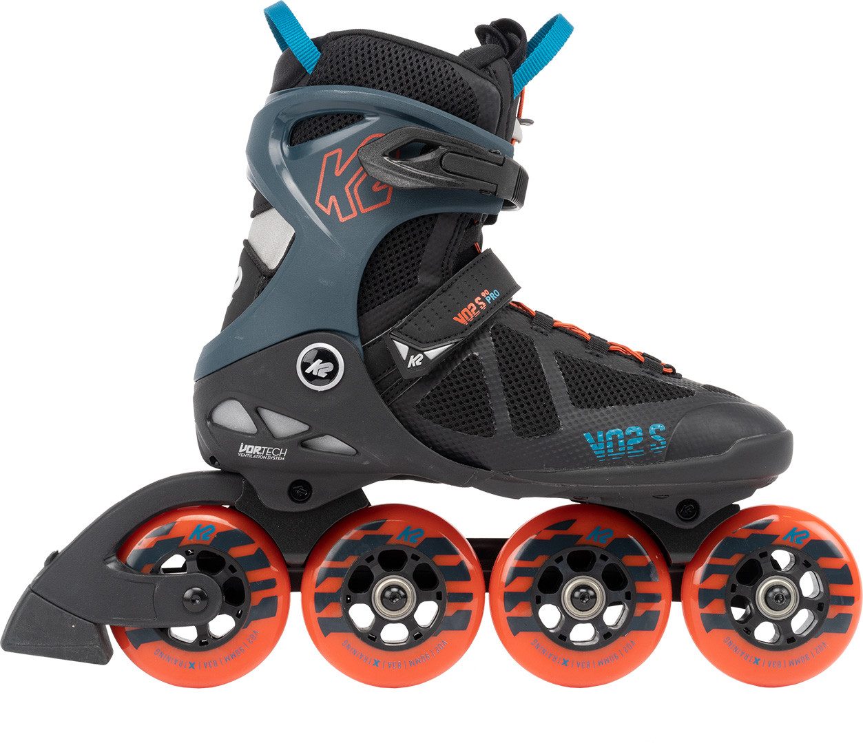 K2 Inlineskates K2 VO2 S 90 Inline Skate black/blue/orange