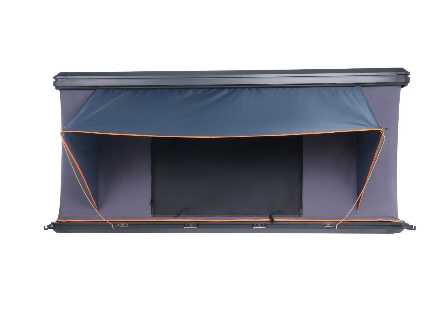 bene living Dachzelt Aluminium Dachzelt AeroSummit Lift #1 by Camper's Delight, Personen: 2, inkl. Matratze, Vorzelte an der Seite und Leiter