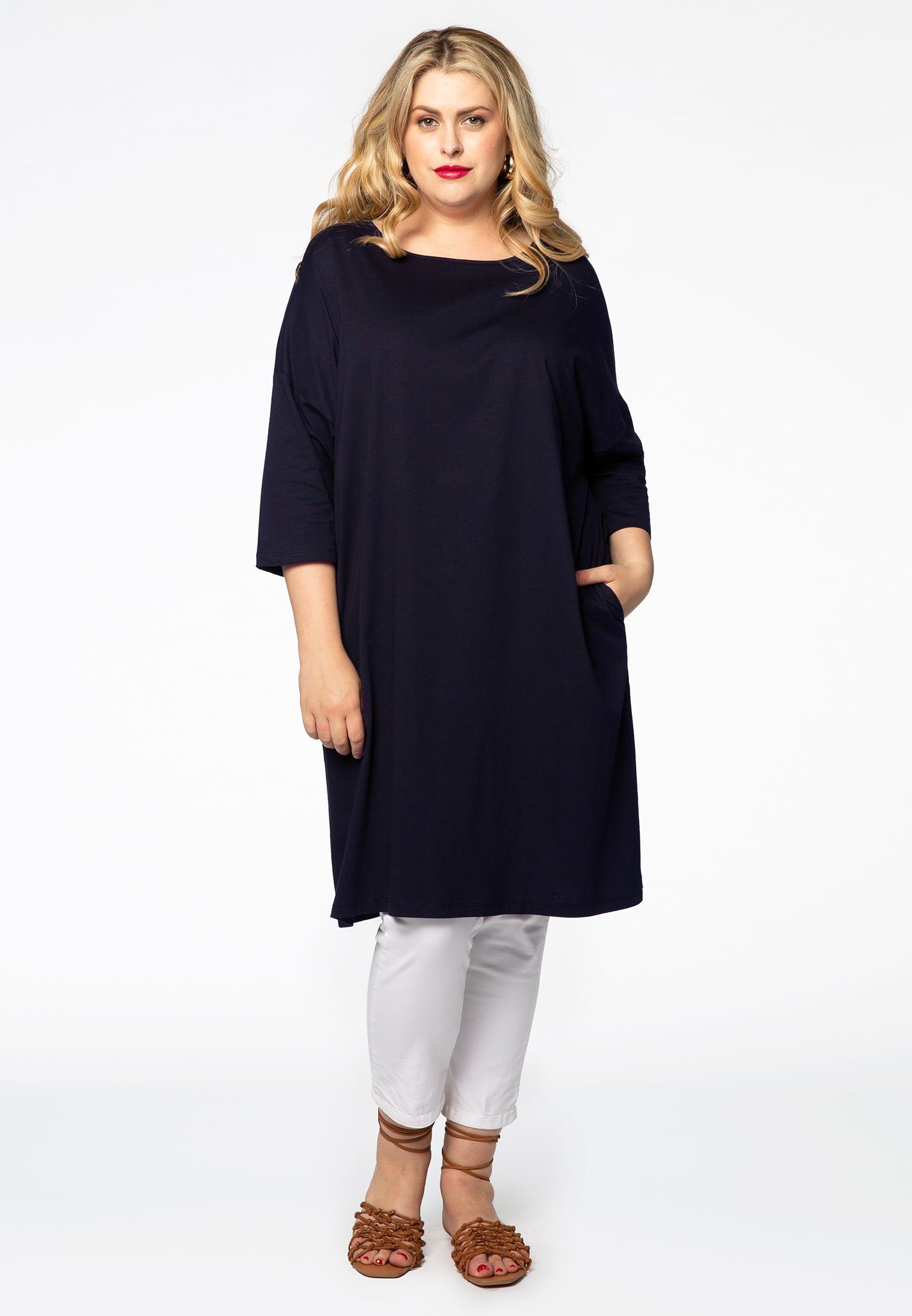 YOEK A-Linien-Kleid Damen Kleid Große Größen günstig online kaufen