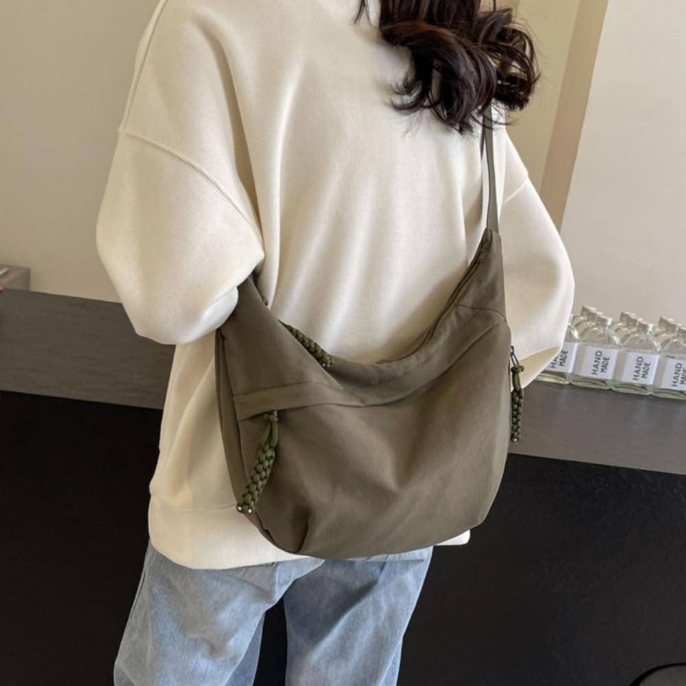 Cachito Bauchtasche Damen Gürteltasche Umhängetasche CrossBody, Nylon Schultertasche, Handtasche für Arbeit, Reisen, Alltag