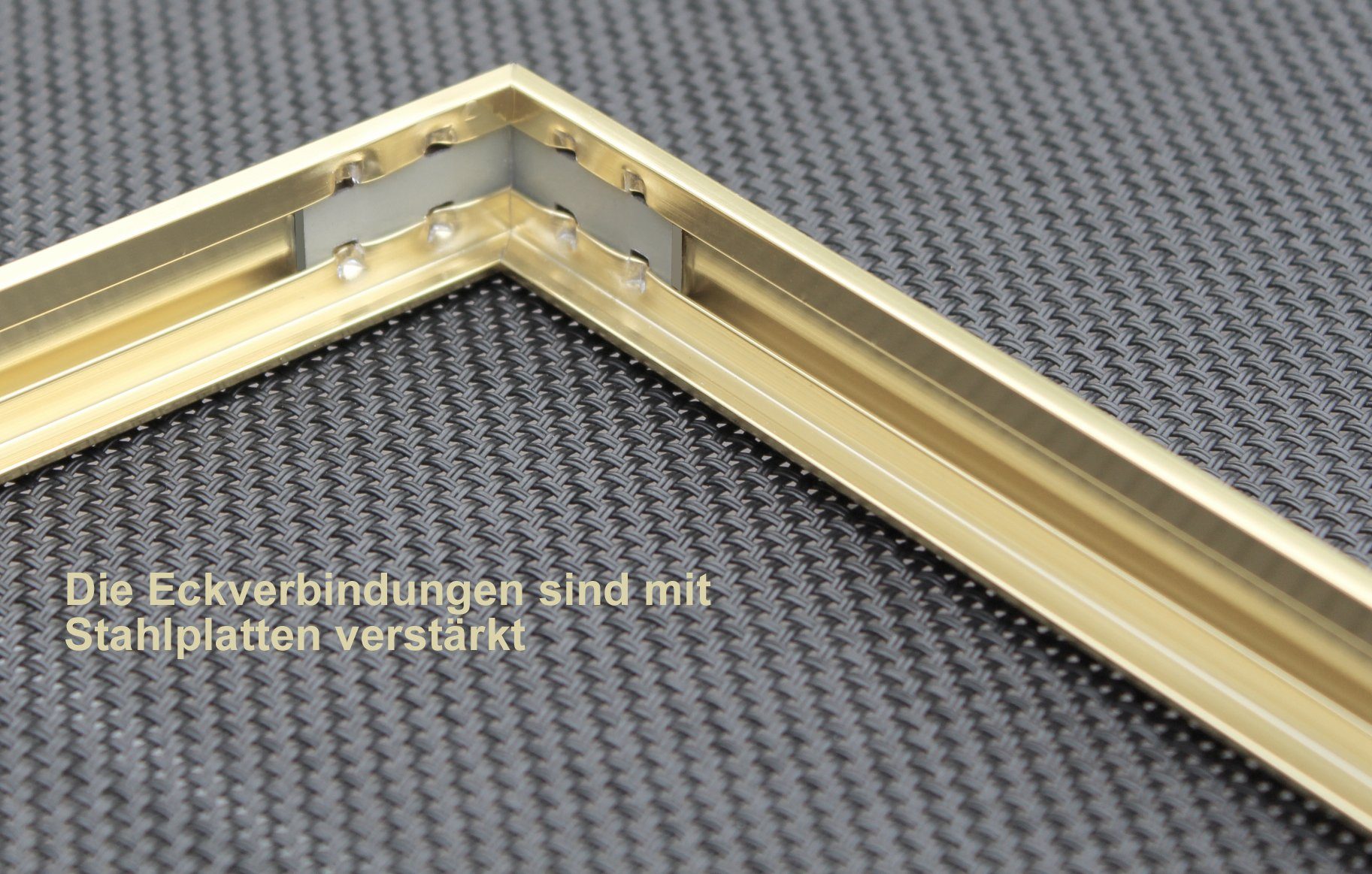 Oslo MasterLine Bilderrahmen Fotorahmen Puzzlerahmen Aluminium Glasscheibe günstig online kaufen