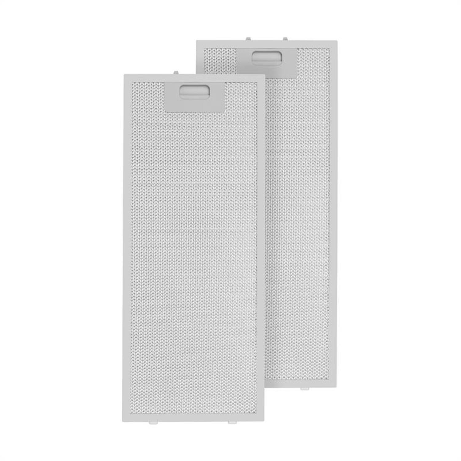 Klarstein Aktivkohlefilter filter, Zubehör für Set mit 2 Fettfiltern aus Aluminium