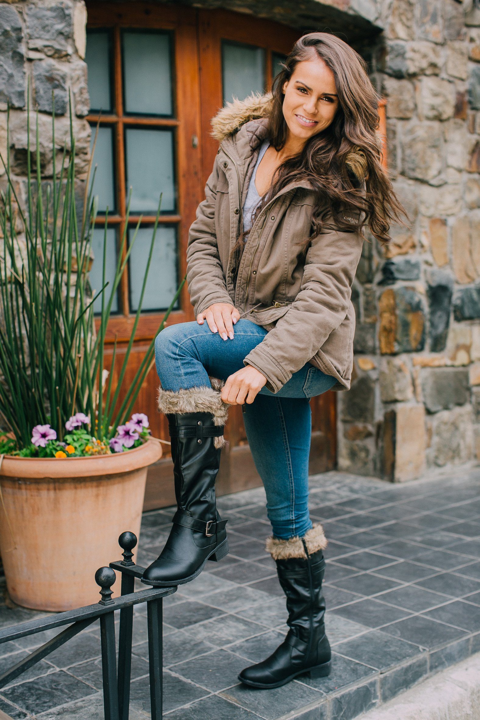 LOVENESS Winterstiefel LN03 Damenwinterstiefel Fellstiefel Damen Stiefel Wi günstig online kaufen