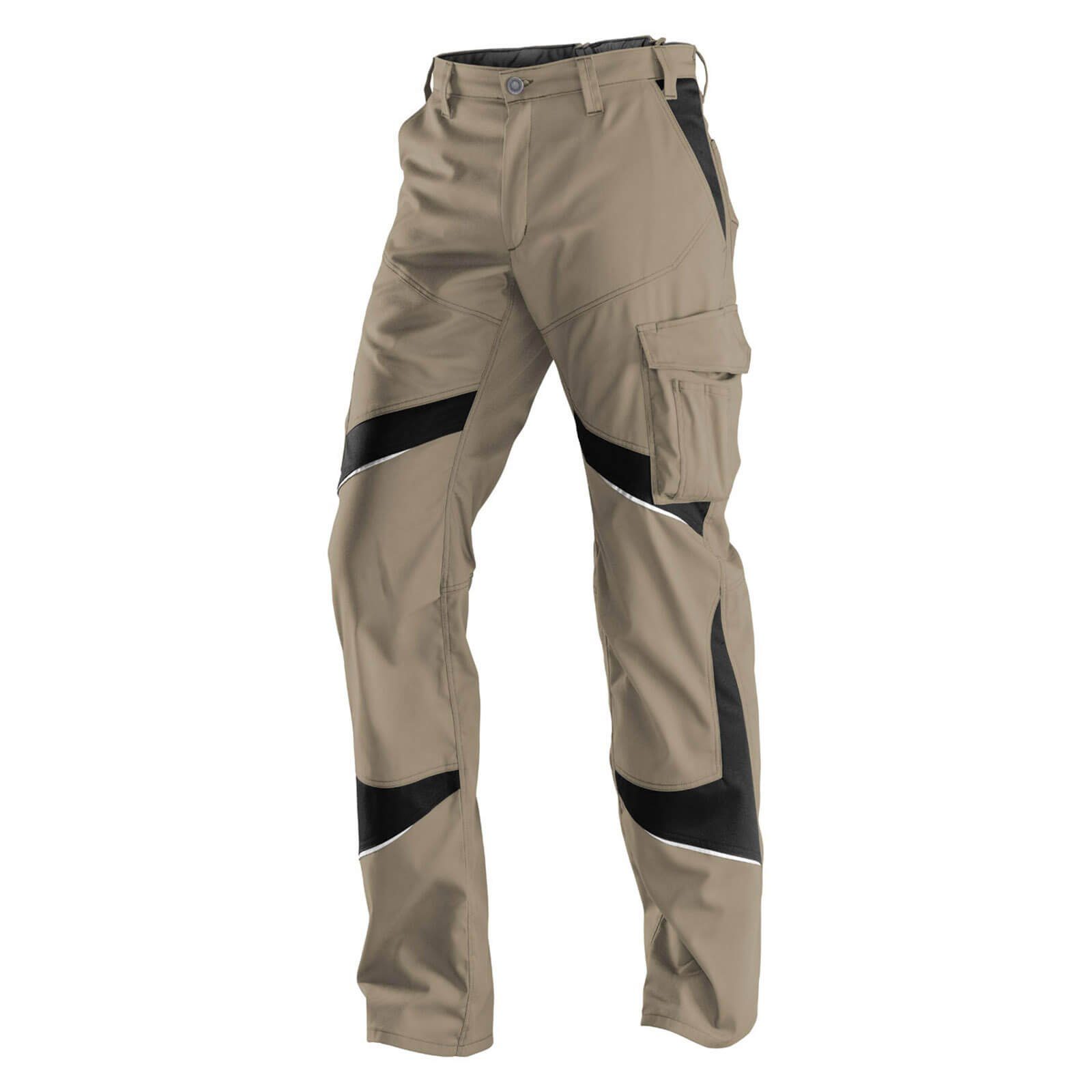 Kübler Arbeitshose Kübler Activiq Hose sandbraun/schwarz