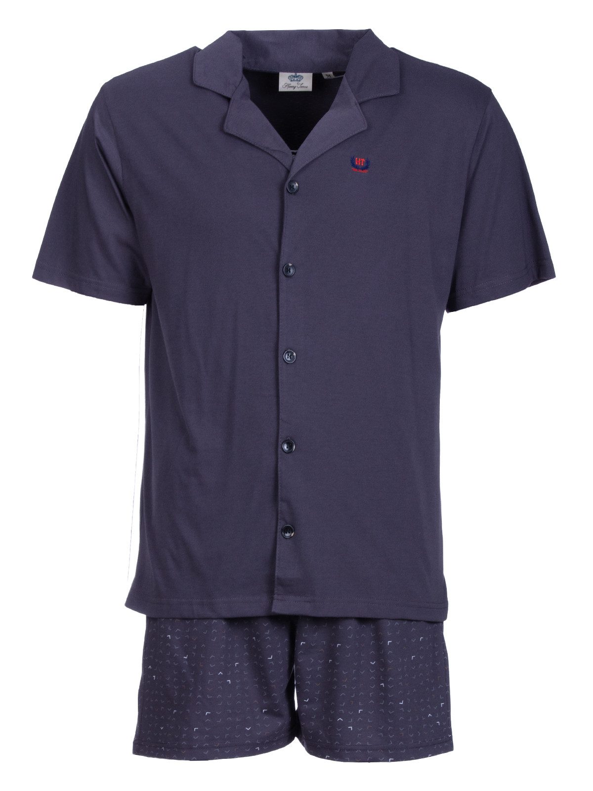 Henry Terre Shorty Pyjama Set Kurz - Karl Graphik Design Shorts