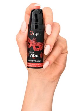 Orgie Stimulationsgel Sexy Vibe! Hot Liquid Vibrator Intimgel mit Kribbeleffekt