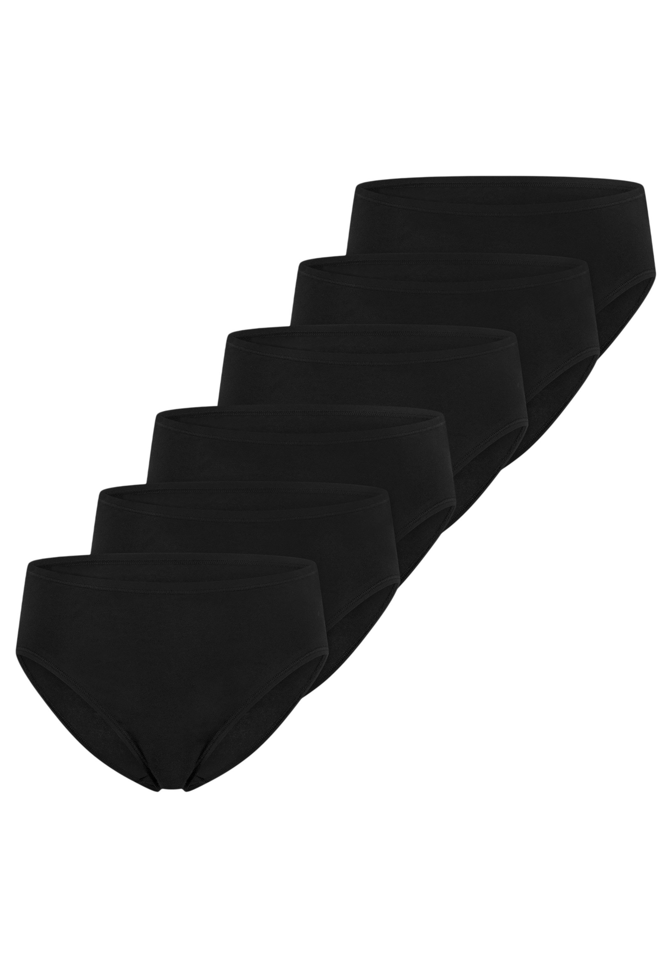 Hüftslip 6er Pack Essentials Cotton
