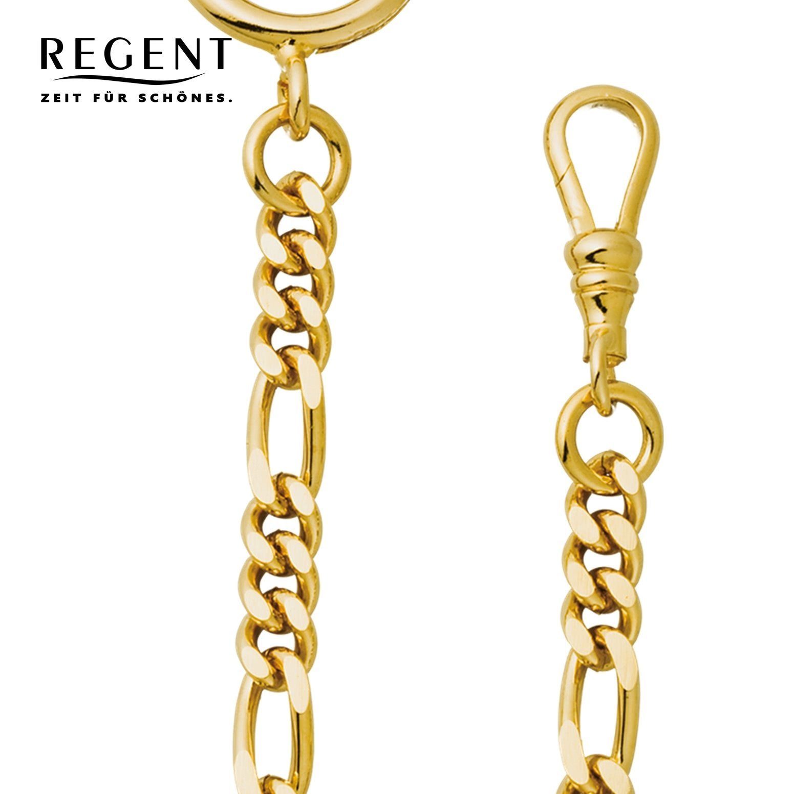Regent Kettenuhr Regent 5mm Taschenuhren-Kette P-48 Figaro, Herren Taschenu günstig online kaufen