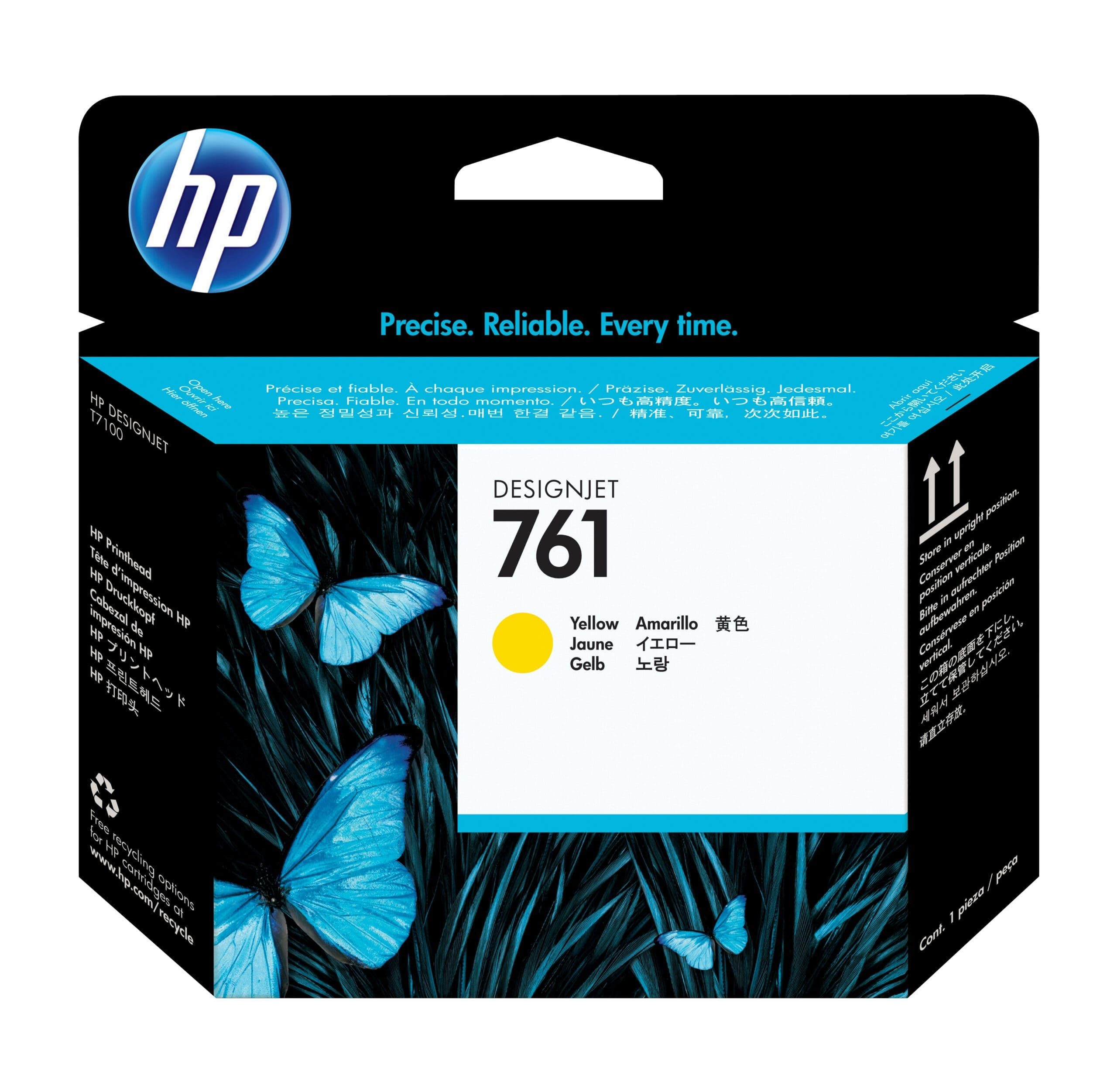 HP HP 761 Gelb Designjet Druckkopf Tintenpatrone