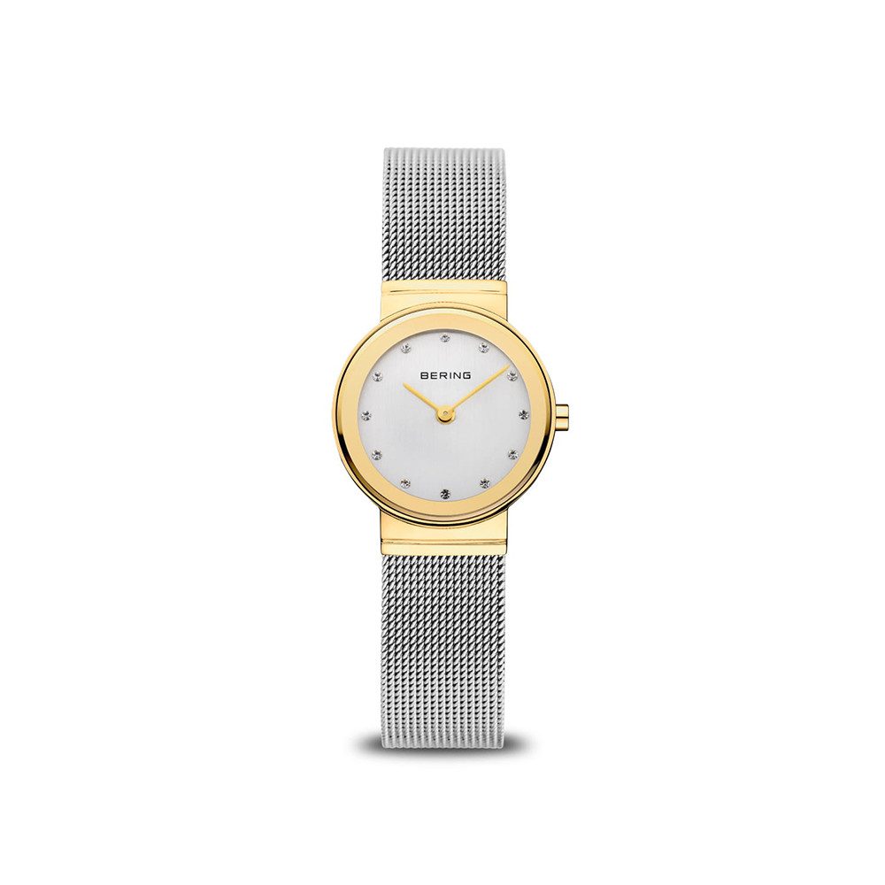Bering Quarzuhr Bering Classic gold glänzend 10126-001 10126-001, Bering Classic gold glänzend 10126-001