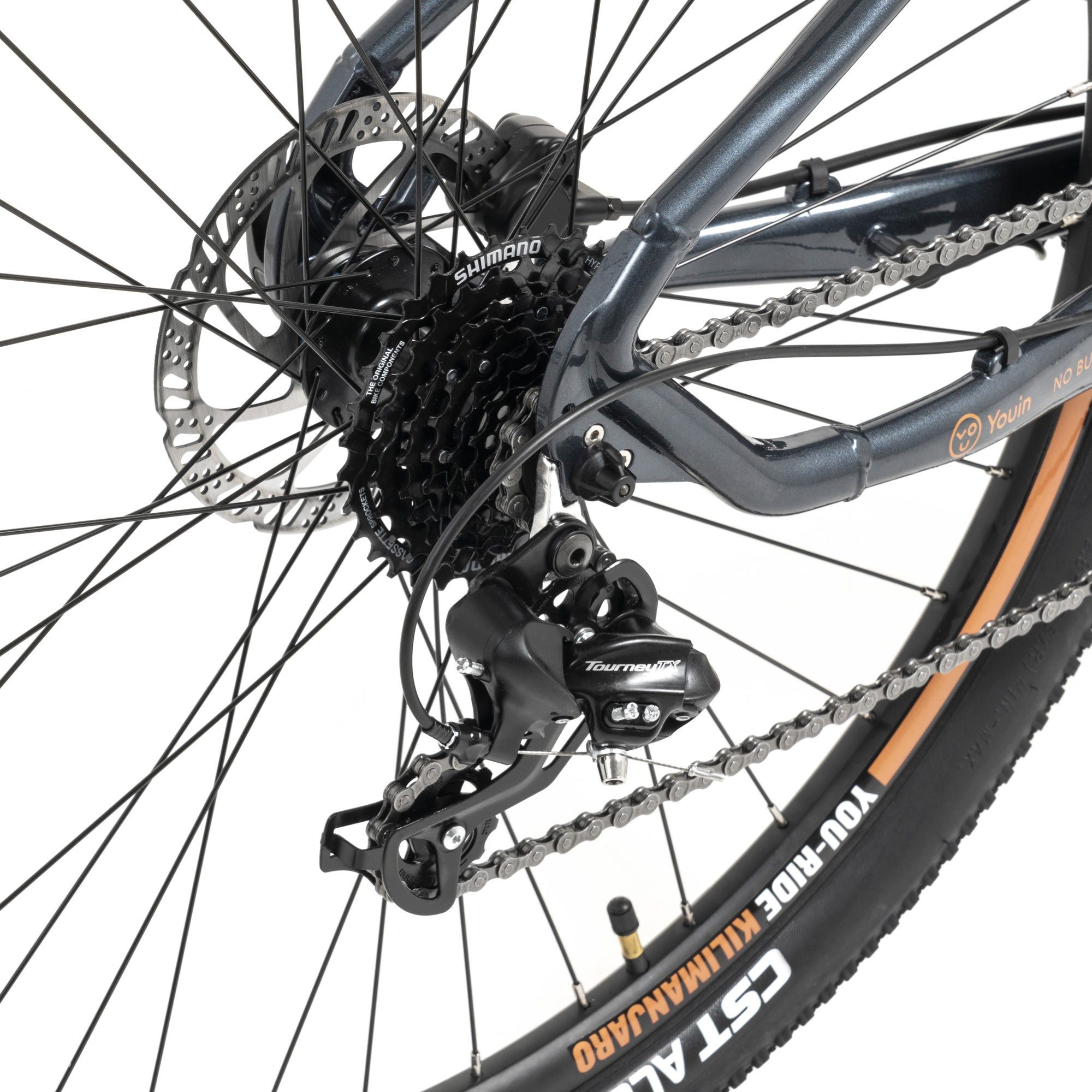 Nettlife E-Bike Mountainbike Elektrofahrrad Shimano 29" E-Mountainbike 8-Gang-Schaltung, 8 Gang, Kettenschaltung, Vinka Motor, 540 Wh, GX20 36V 15AH Samsung cells hidden battery