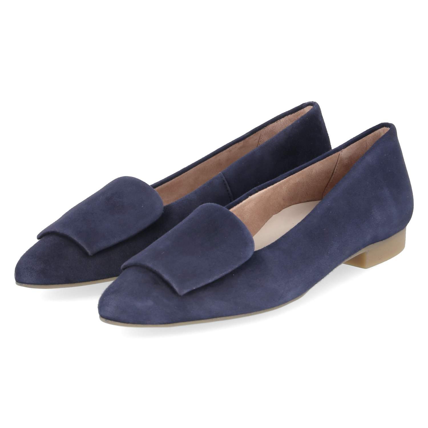 Paul Green Paul Green - Samtziege Blau - Blau Slipper