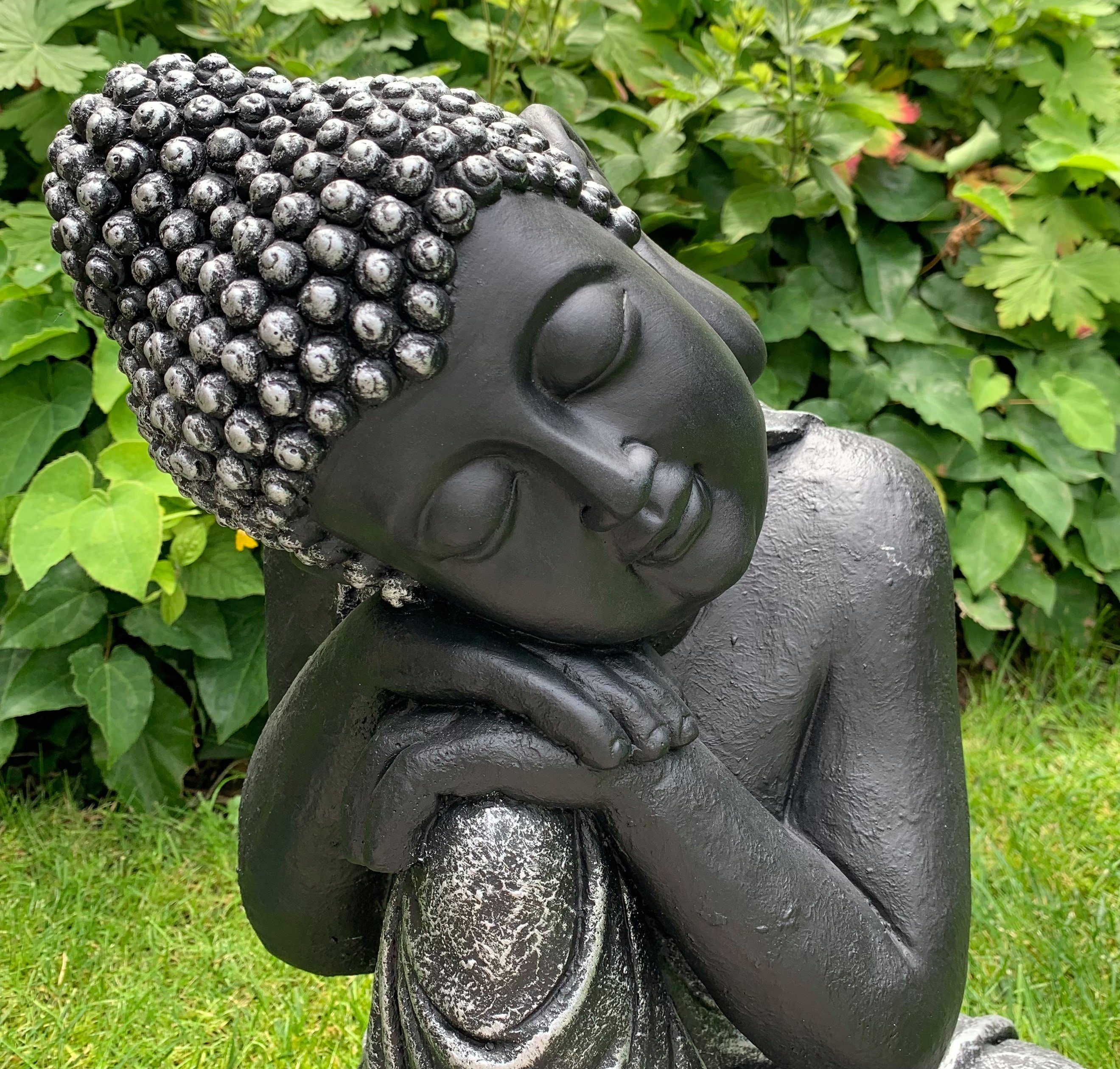 K&L Wall Art Buddhafigur Feng Shui Fensterbank Deko Buddha Statue Zen Figur günstig online kaufen