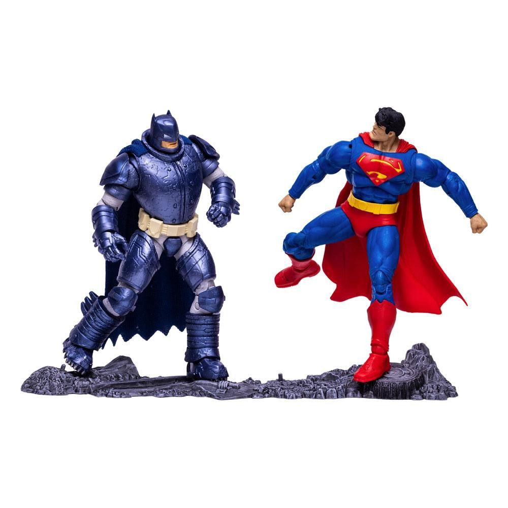 McFarlane Toys Actionfigur DC Actionfiguren Collector Multipack Superman vs. Armored Batman 18 cm