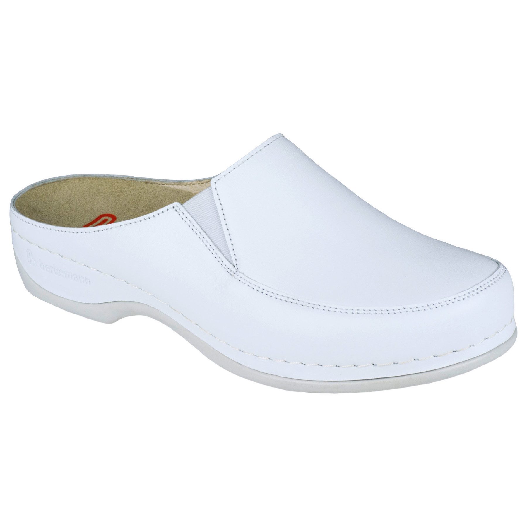 Berkemann Melbourne Daria Clogs voor dames, Helder Zilver, 38 2/3 EU