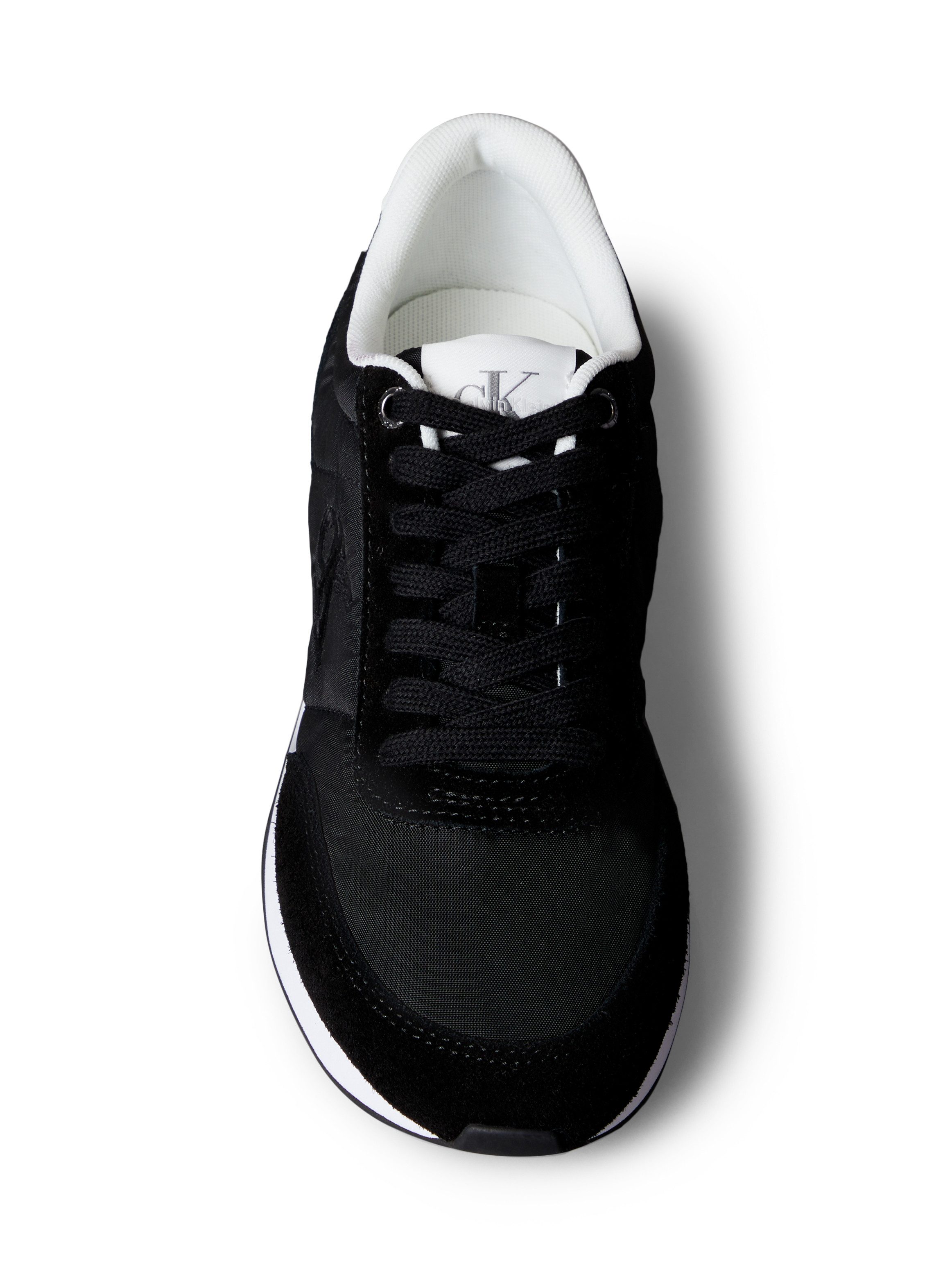 Calvin Klein Jeans RETRO RUNNER ESS MIX MAT Sneaker Schnürschuh, Runner-Sneaker, Freizeitschuh mit seitlichem CK-Logo – Bild 3 von 5