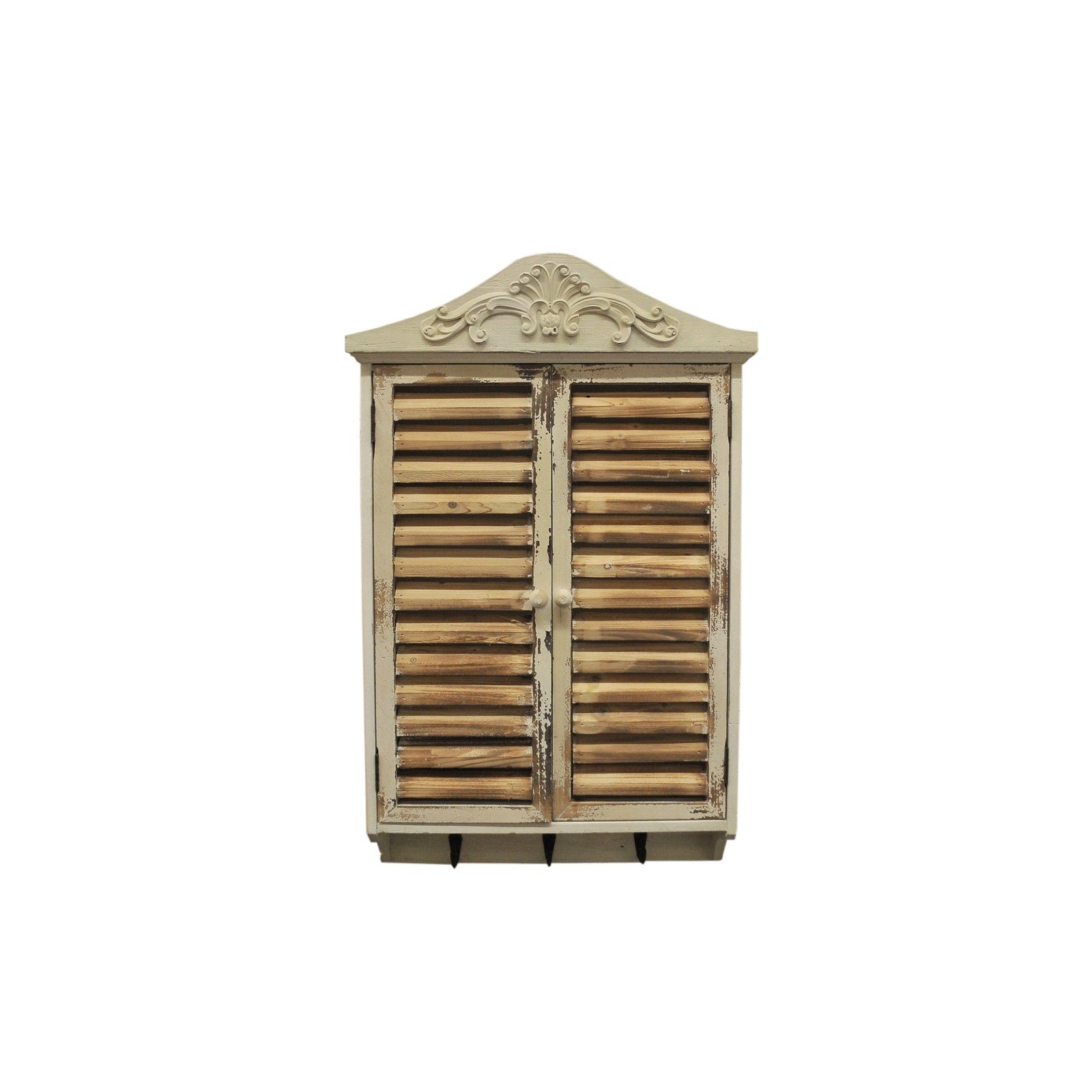 HTI-Line Hängeschrank Wandschränkchen Lilja (Stück, 1-St., 1 Wandschrank) Hängeschrank Lamellen Landhausstil