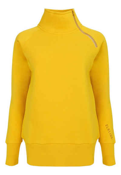 Elkline Sweatshirt Performance Stehkragen mit Reißverschluss und Seitentaschen