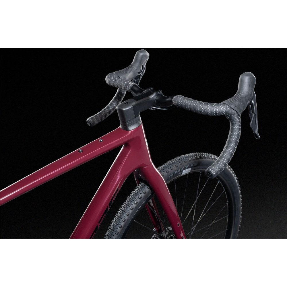 Lapierre Gravelbike Rennrad Crosshill CF 6.0 Gravelbike in stark rubinrot