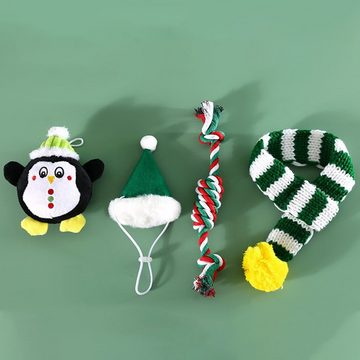Dekorative Hundekostüm Weihnachten Haustier Schal, Hund Katze Weihnachts Dekoration kostüme
