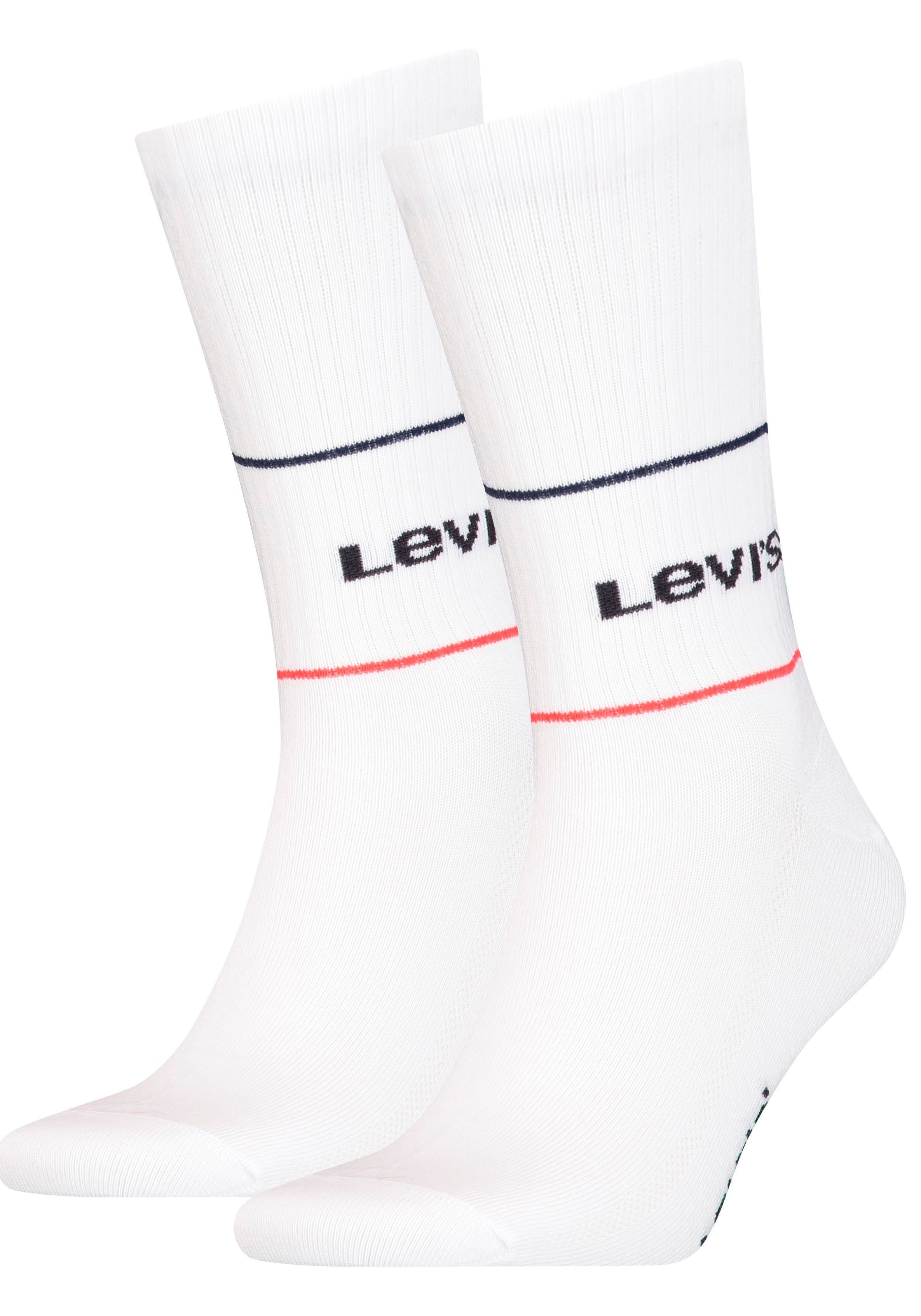 Levi's® Socken LEVIS SHORT CUT LOGO SPORT 2P (Packung, 2-Paar, 2er Pack) mi günstig online kaufen