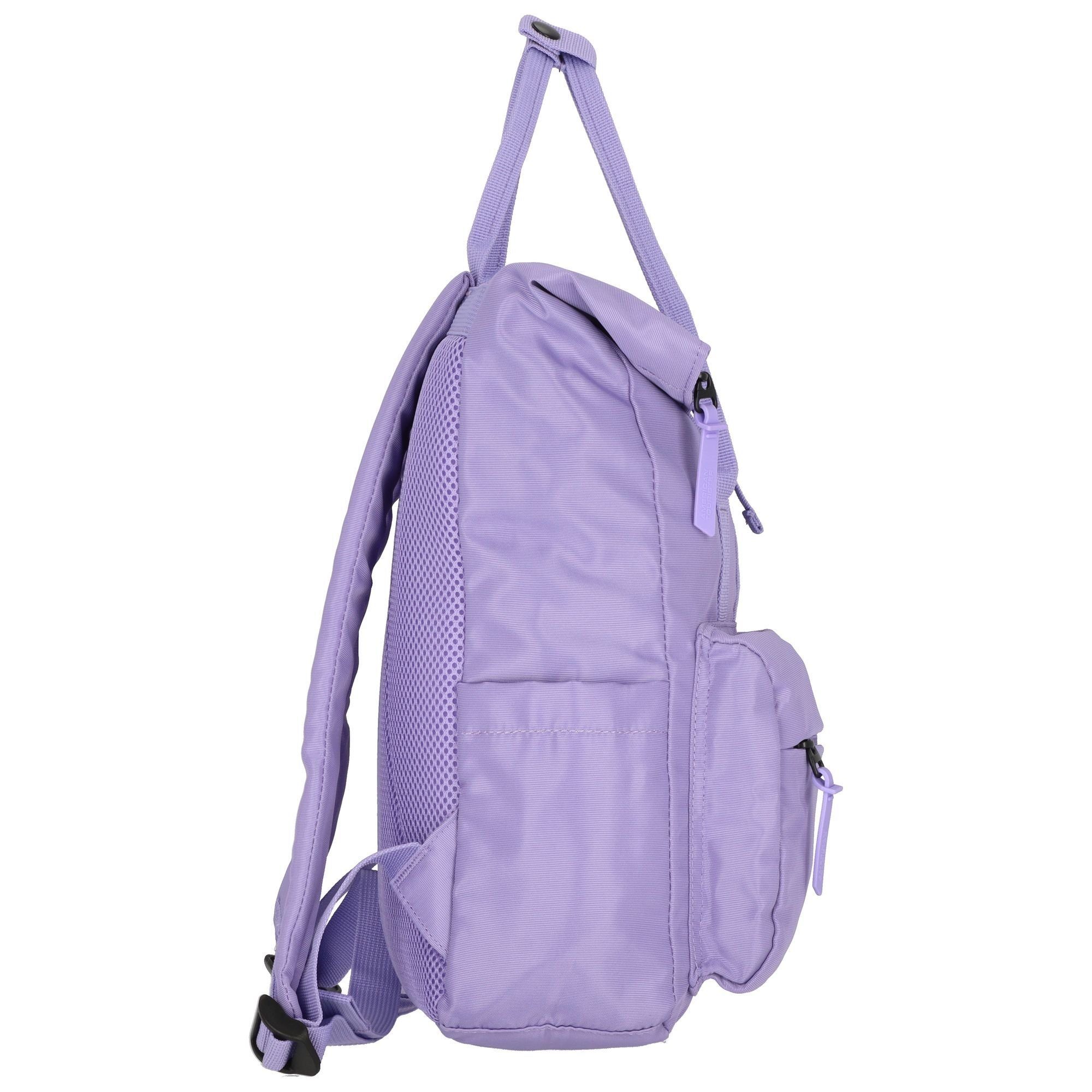 Cityrucksack American soft Groove, Tourister® lilac Urban Polyester