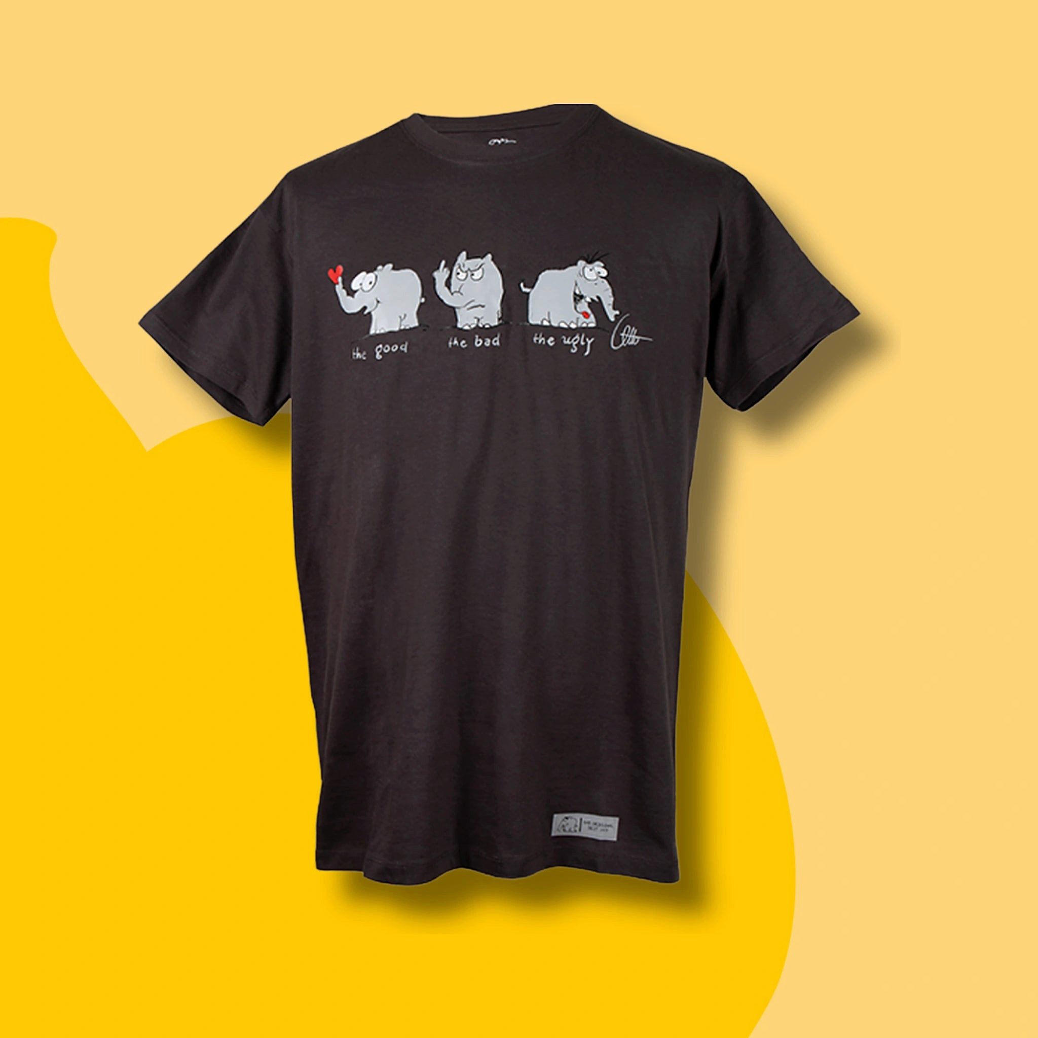 Ottifant Productions GmbH T-Shirt T-Shirt Ottifanten "the good, the bad, the ugly" by Otto Waalkes