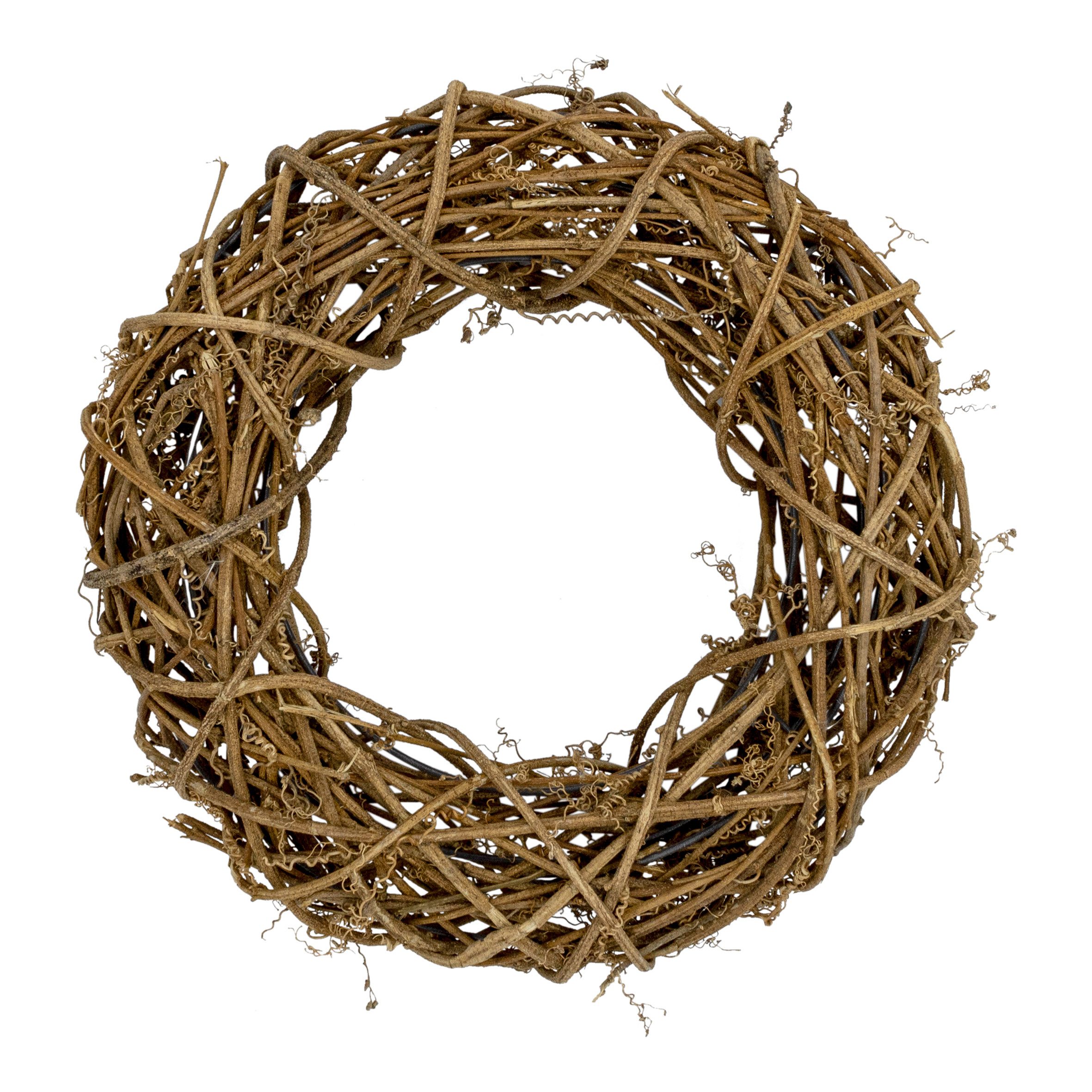 Spetebo Dekokranz Deko Weidenkranz braun - 30 cm, Naturkranz zum Dekorieren günstig online kaufen