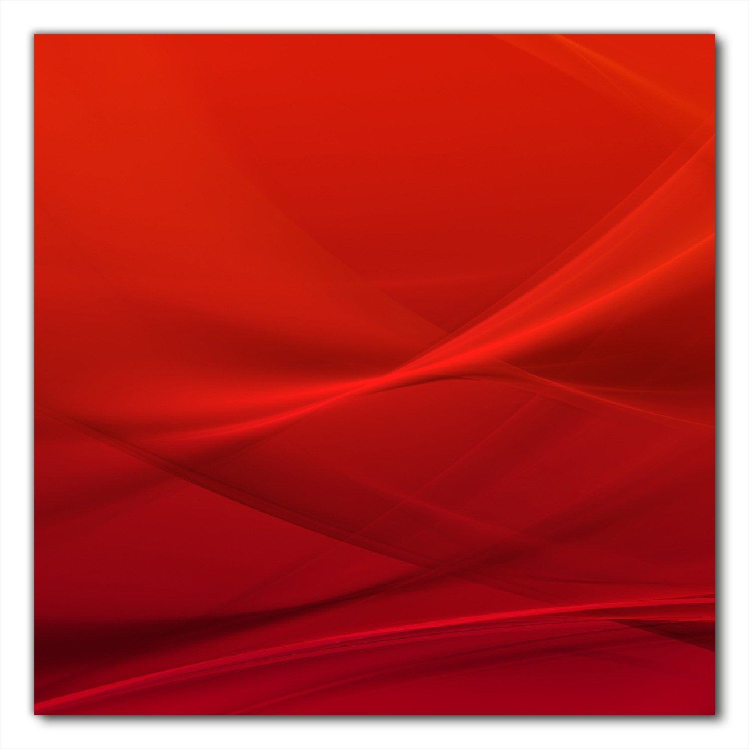 Wallario Möbelfolie Abstrakte rotes Muster - roter Stoff