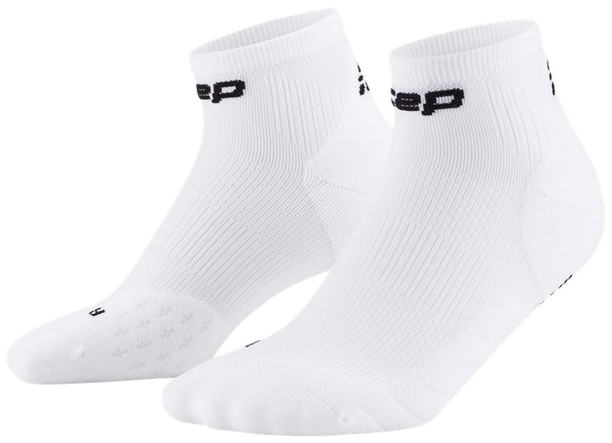 CEP Laufsocken Herren Laufsocken RUN COMPRESSION SOCKS LOW CUT 5.0 WP8AR 350 WHITE