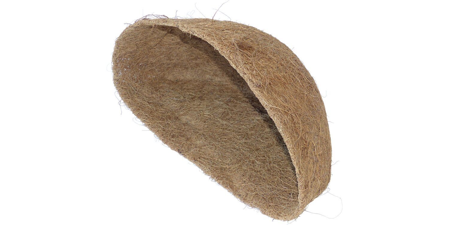 Tropfschutz versch. PRINIDOR Wandampel Pflanzschale mit Größen Kokoseinlage für -