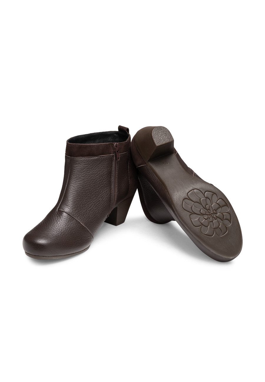 vitaform Damen Stiefeletten Hirschleder Stiefelette