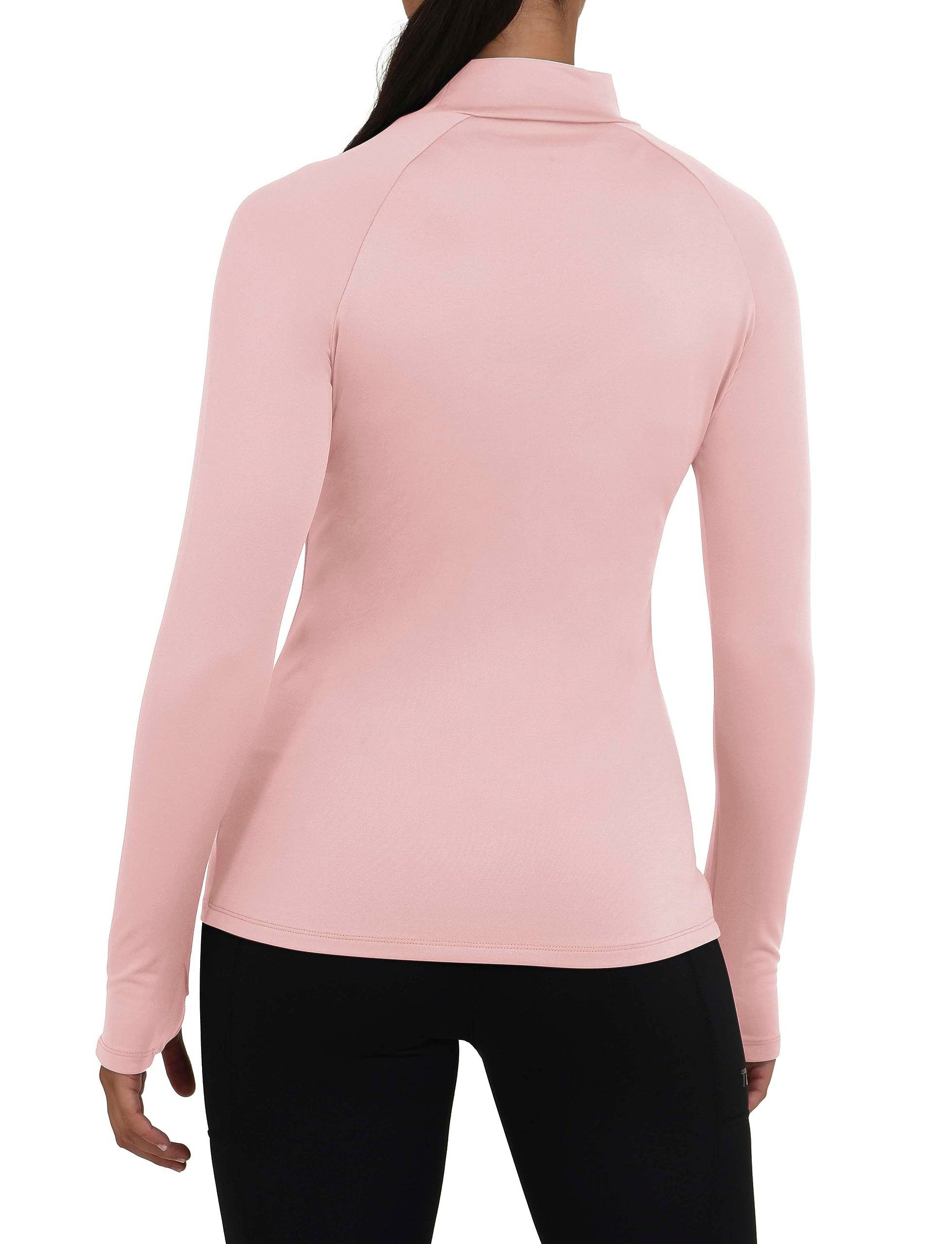 TCA Trainingsshirt TCA Damen Thermo-Laufshirt - Hell-Pink, XS (1-tlg) günstig online kaufen
