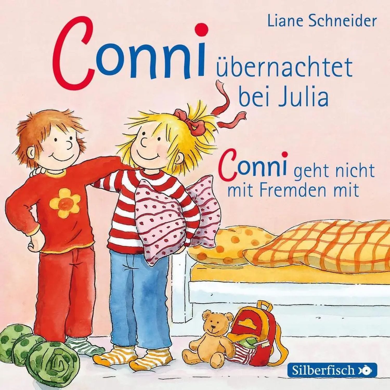 Silberfisch Verlag Hörspiel Conni übernachtet bei Julia / Conni geht nicht mit Fremden mit,1...